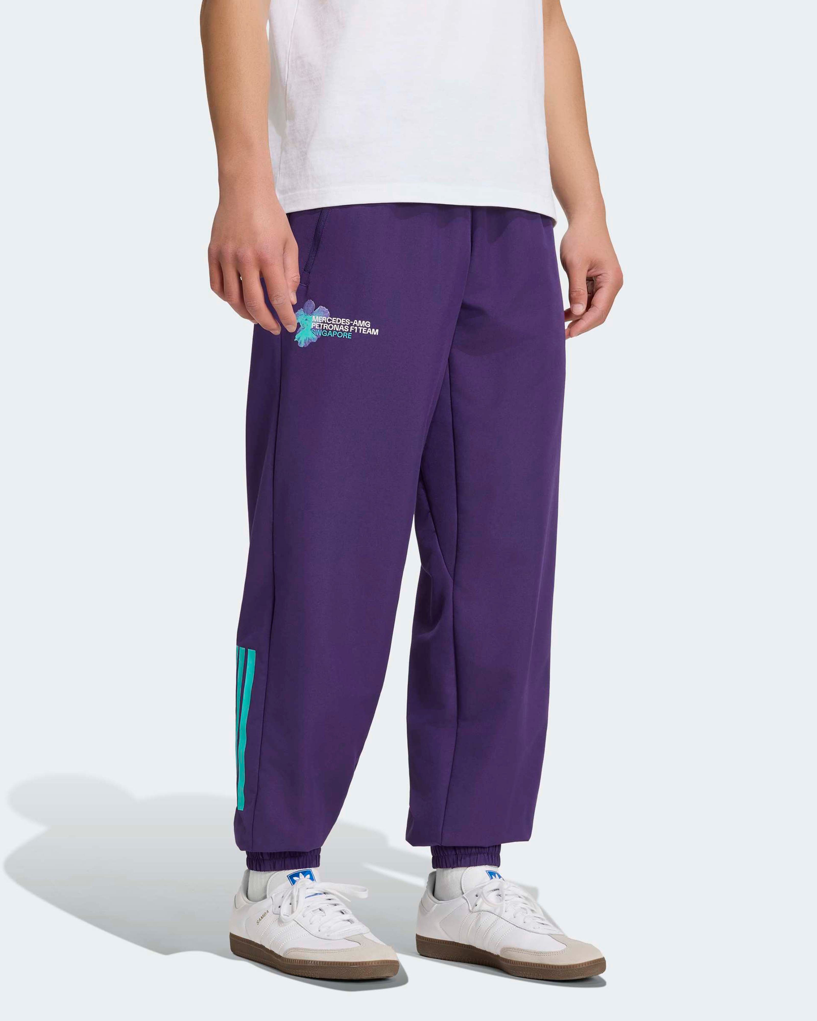 Men's Vanda Bloom Pants - Purple | Mercedes-AMG F1 x adidas (2026