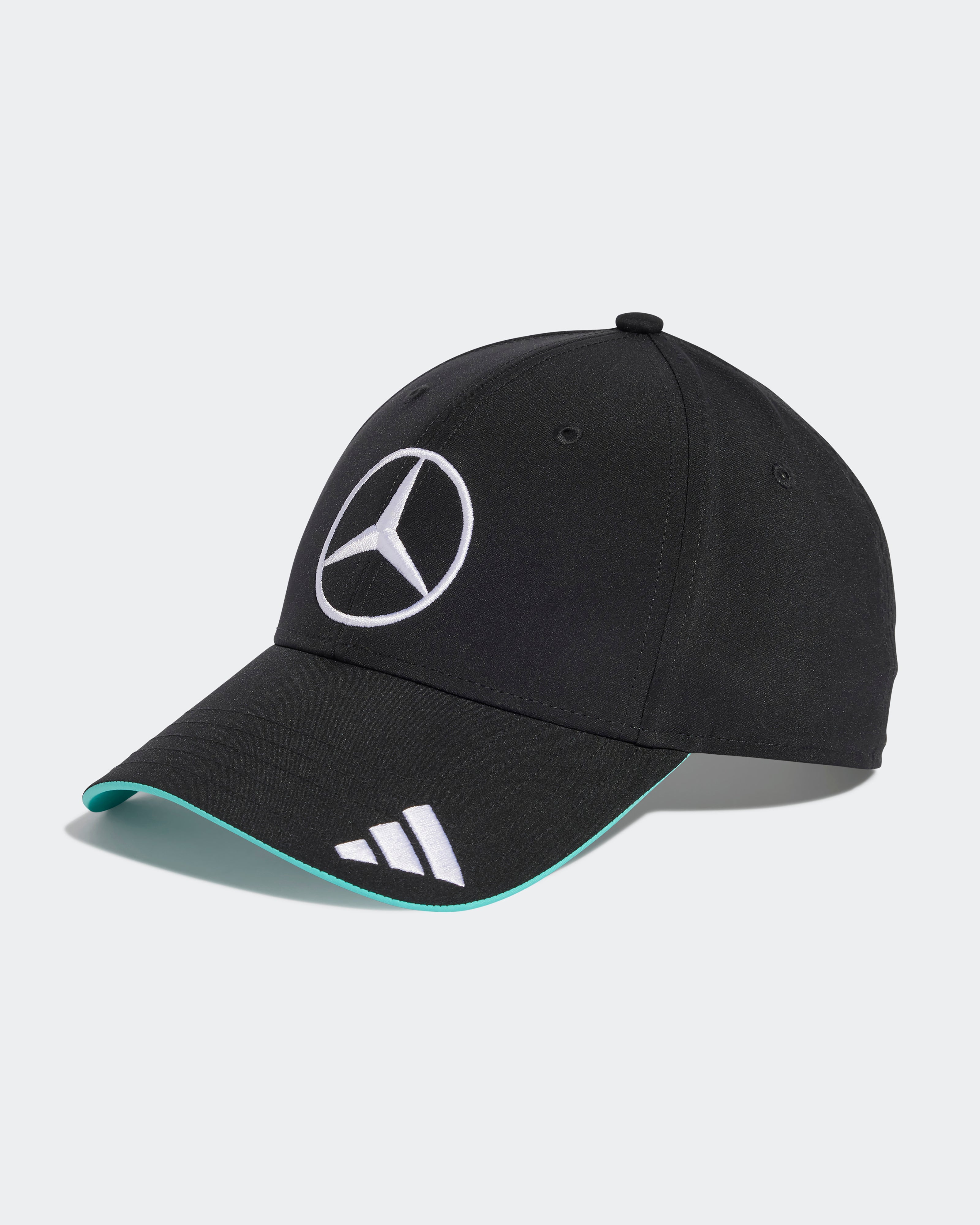 2025 Driver Cap Black Official Mercedes-AMG PETRONAS F1 Team Store