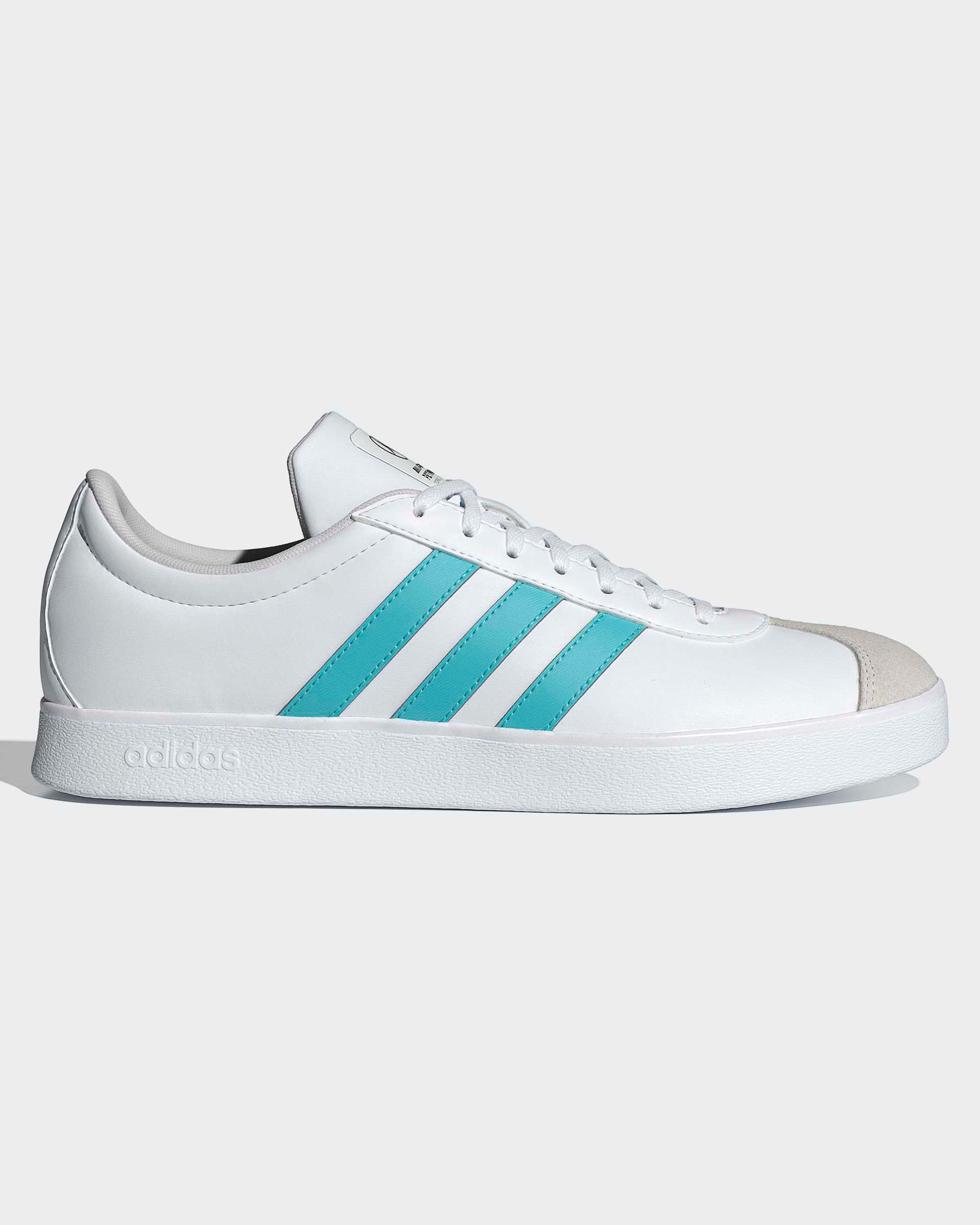 2026 adidas VL Court Shoes White | Official Mercedes-AMG PETRONAS