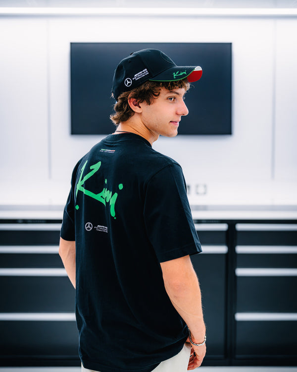 Mens Kimi Antonelli Monza T-shirt Black