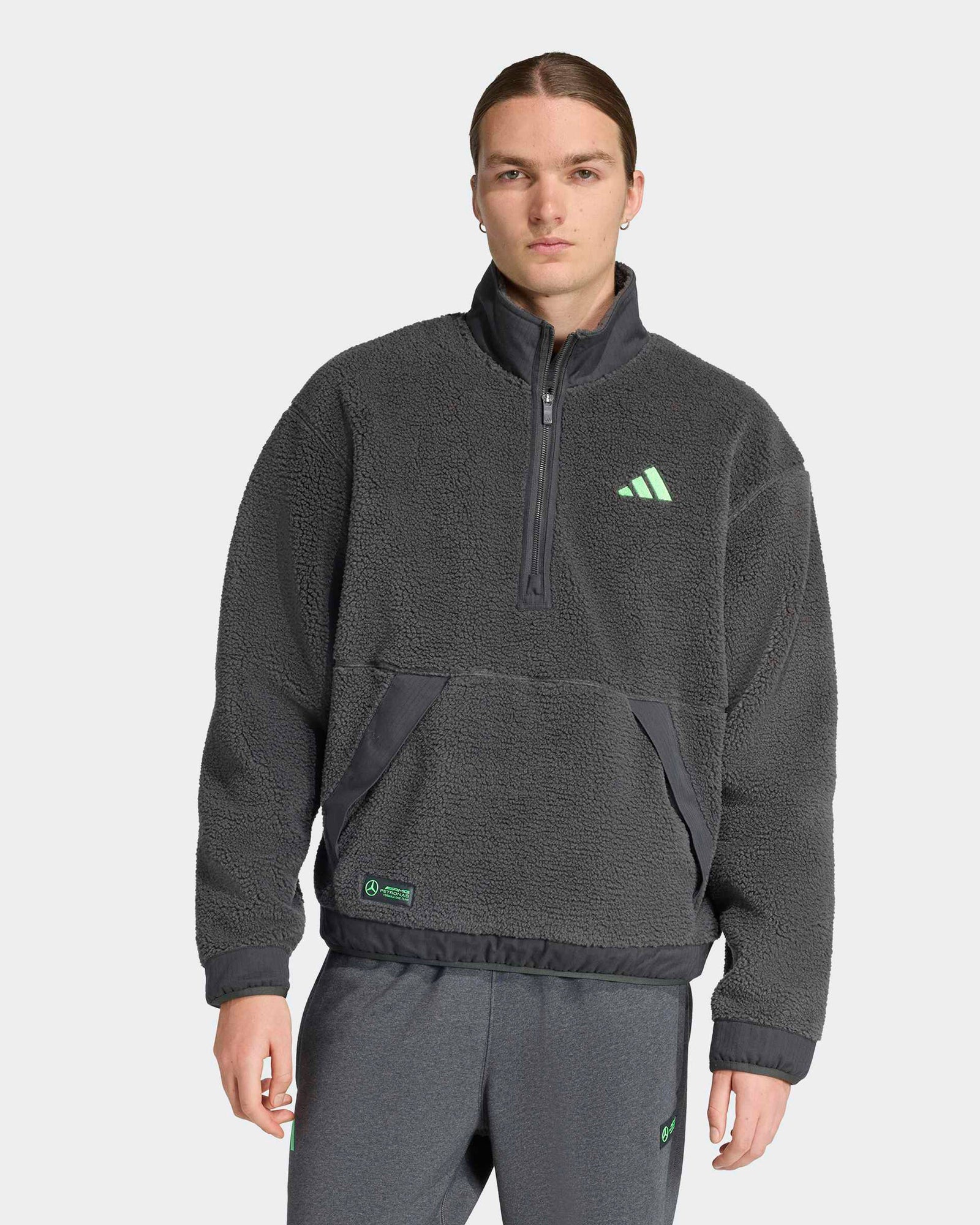 This Model is 6'1'' and wears size M