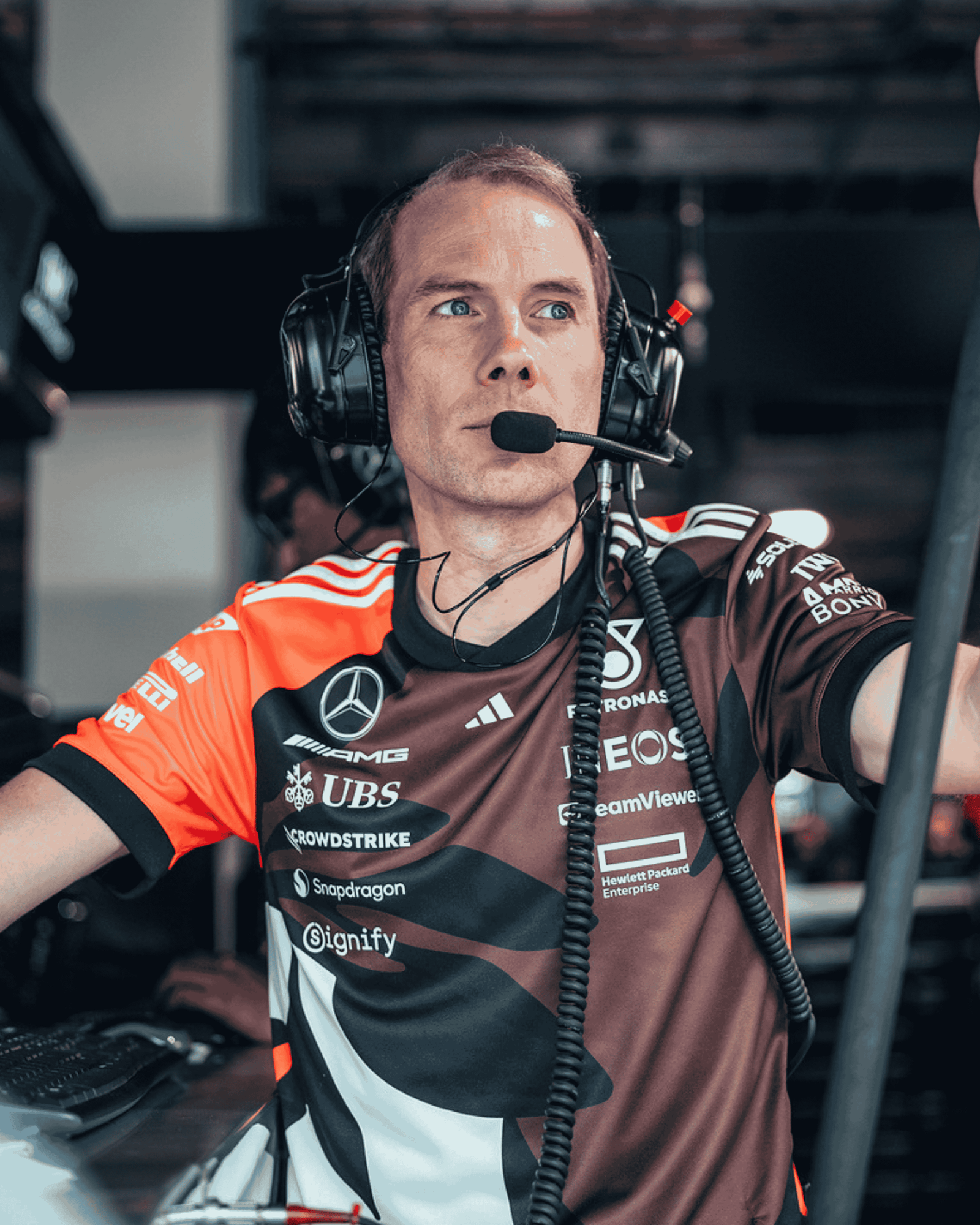 Mens 2025 Miami Team Driver Tee Floral