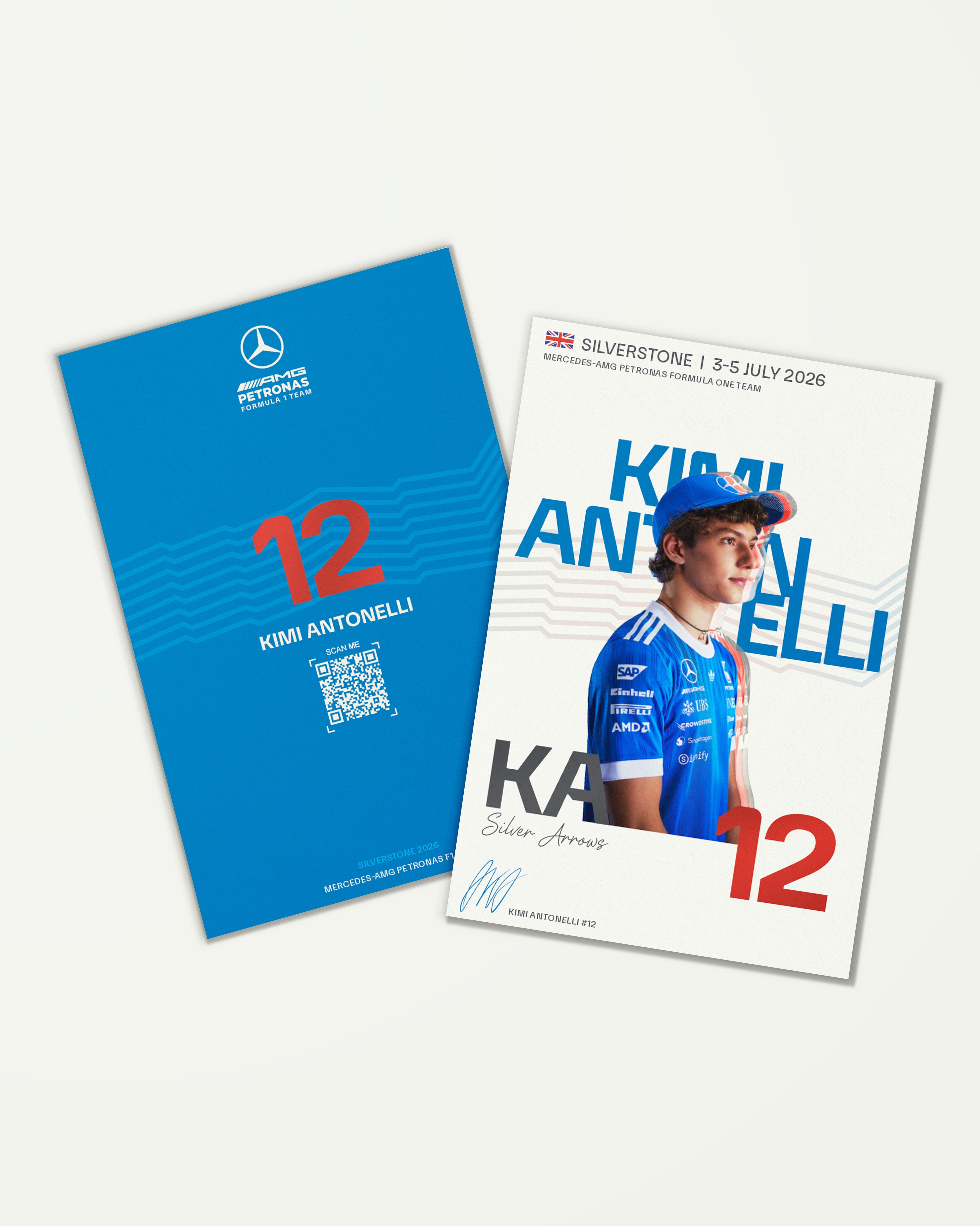 Special Edition Silverstone Driver Cards