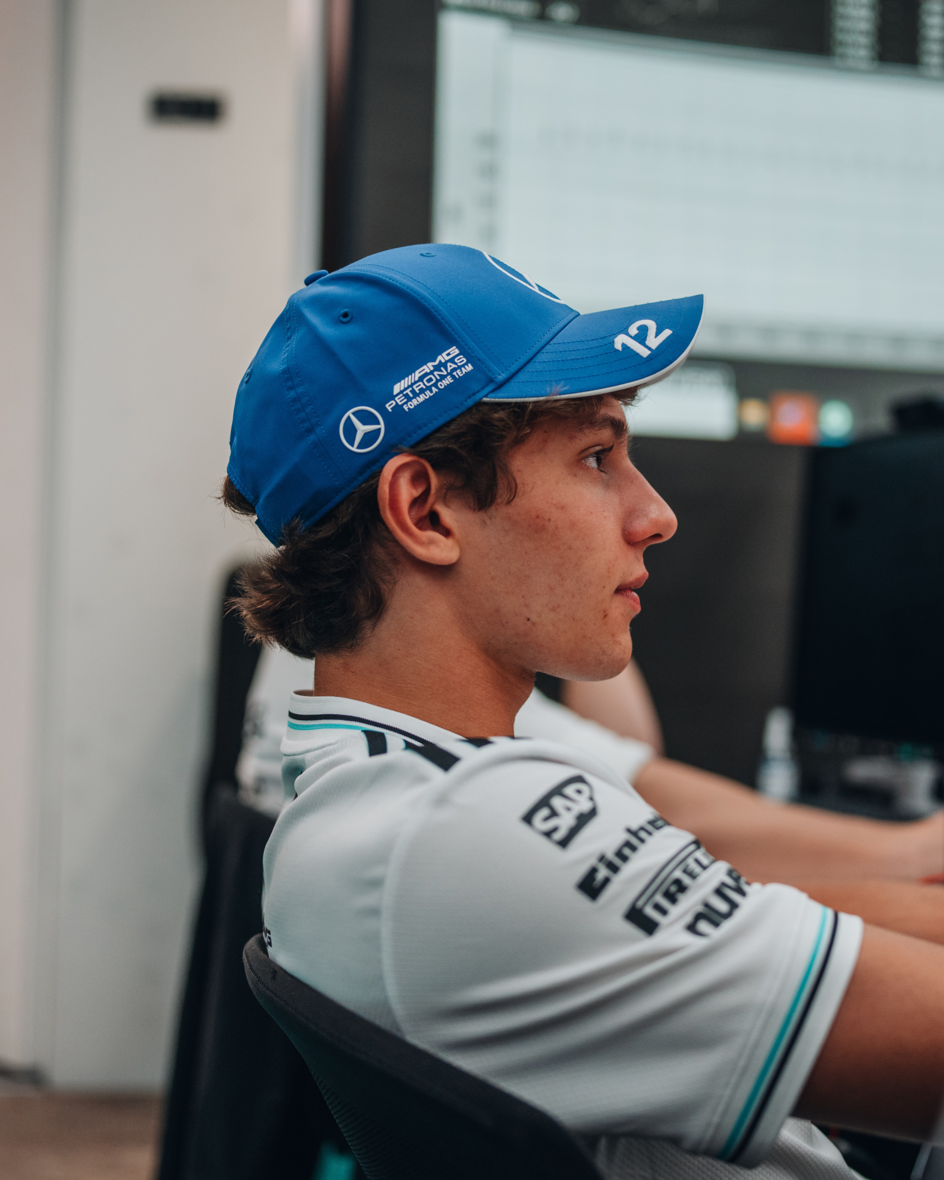 Kimi Antonelli 2025 Team Driver Cap Blue