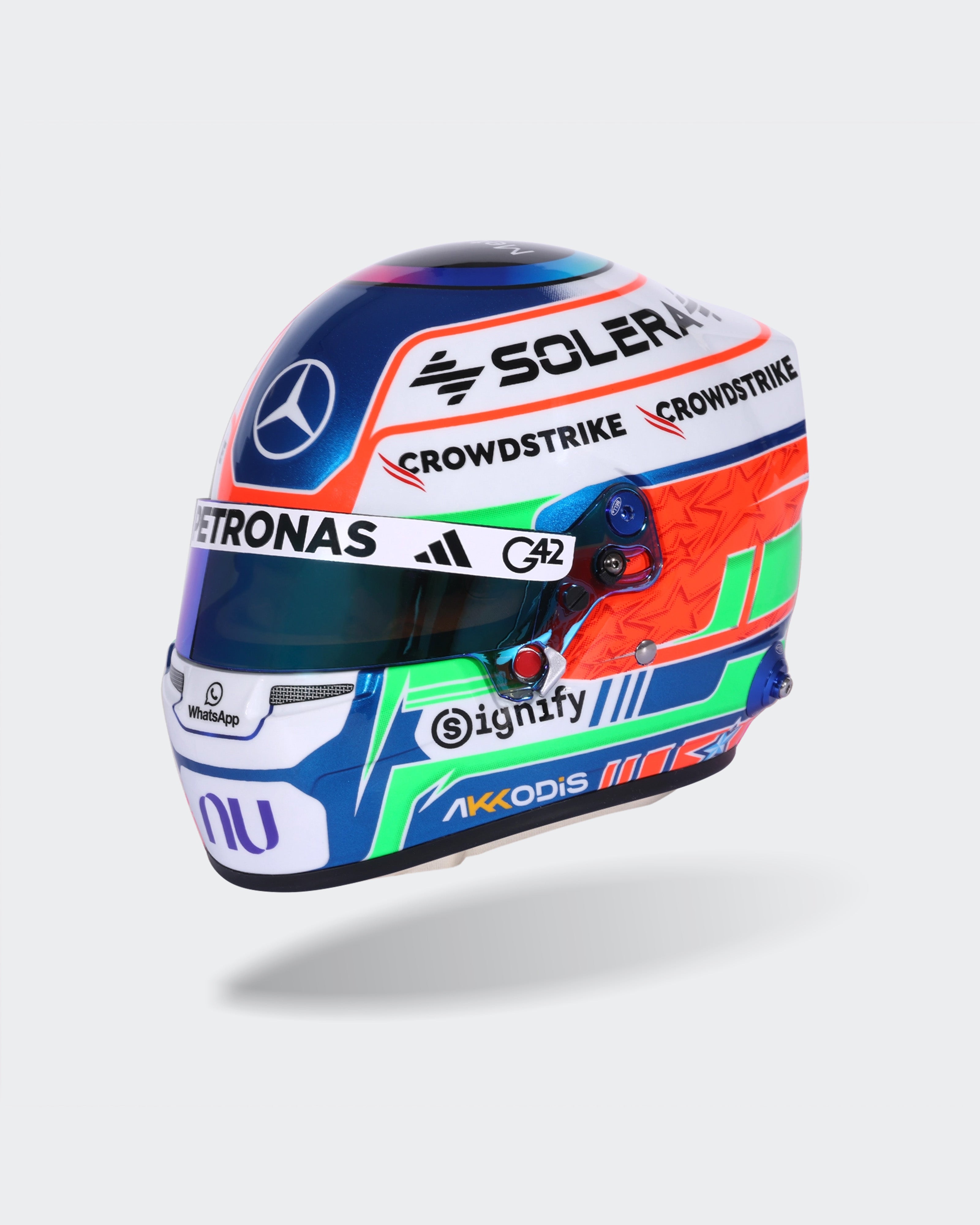 Kimi Antonelli Mini Bell Helmet Replica 1:2 2026 | Mercedes-AMG