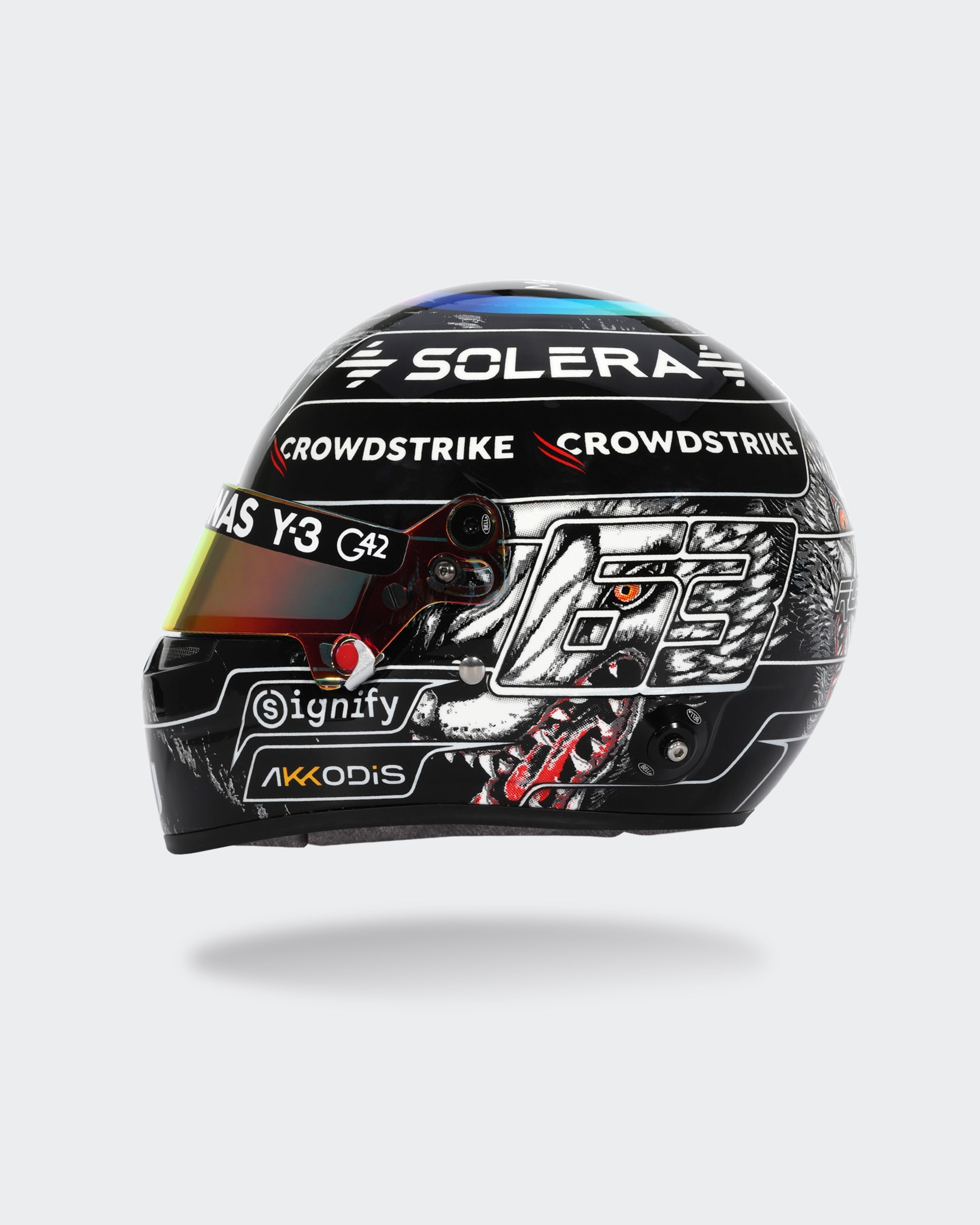 George Russell 2026 Japan Mini Bell Helmet Replica 1:2