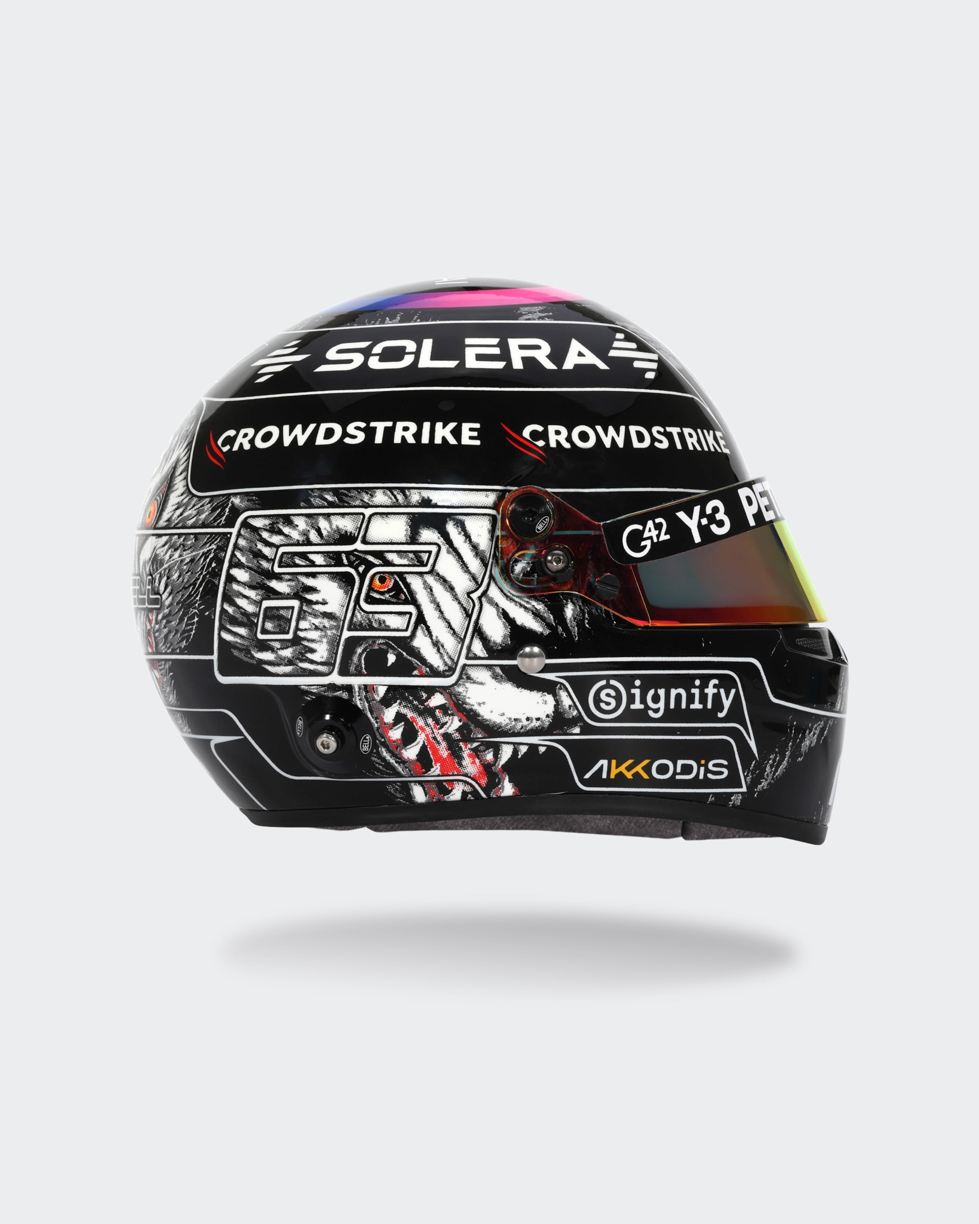 George Russell 2026 Japan Mini Bell Helmet Replica 1:2