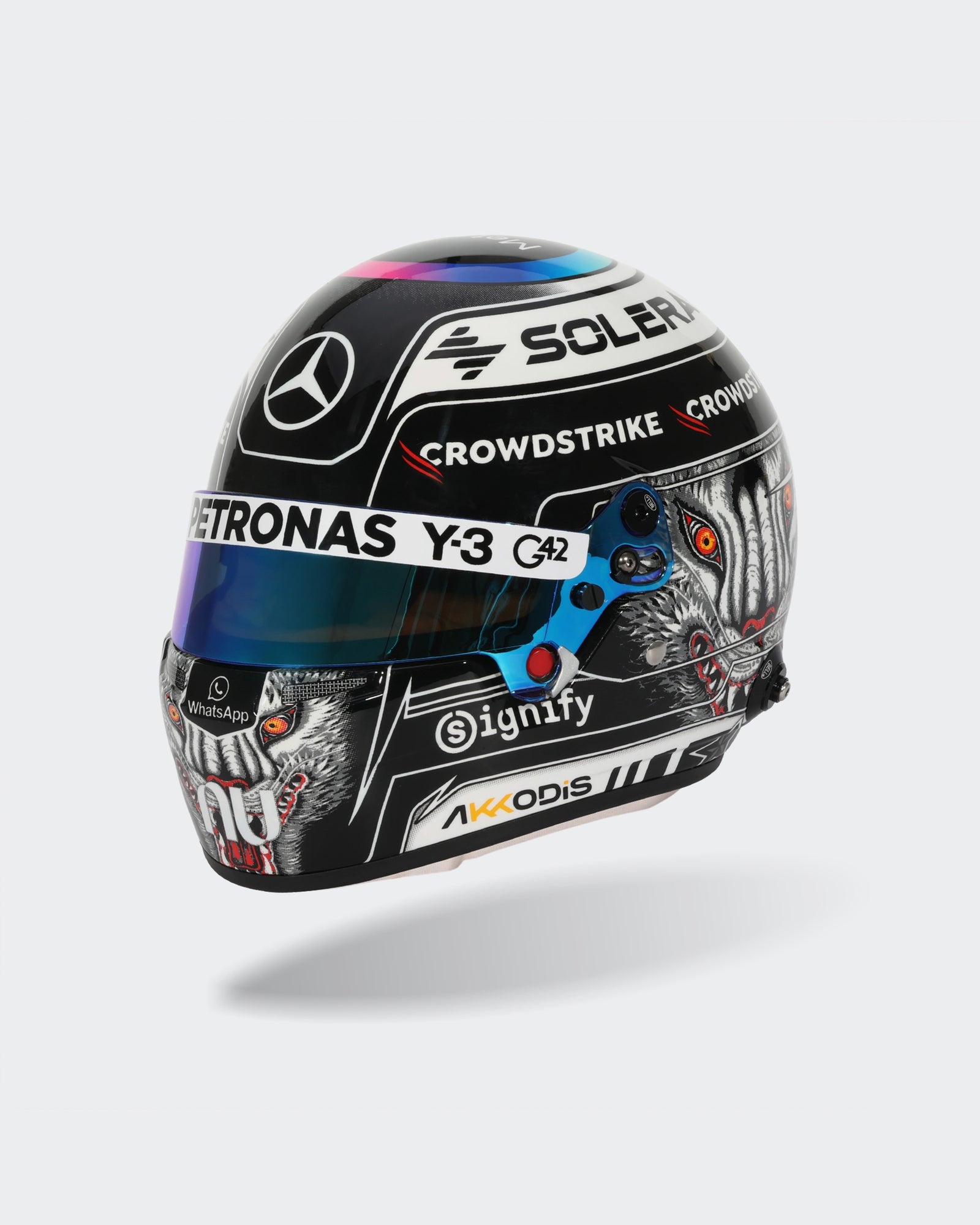 Kimi Antonelli 2026 Japan Mini Bell Helmet Replica 1:2