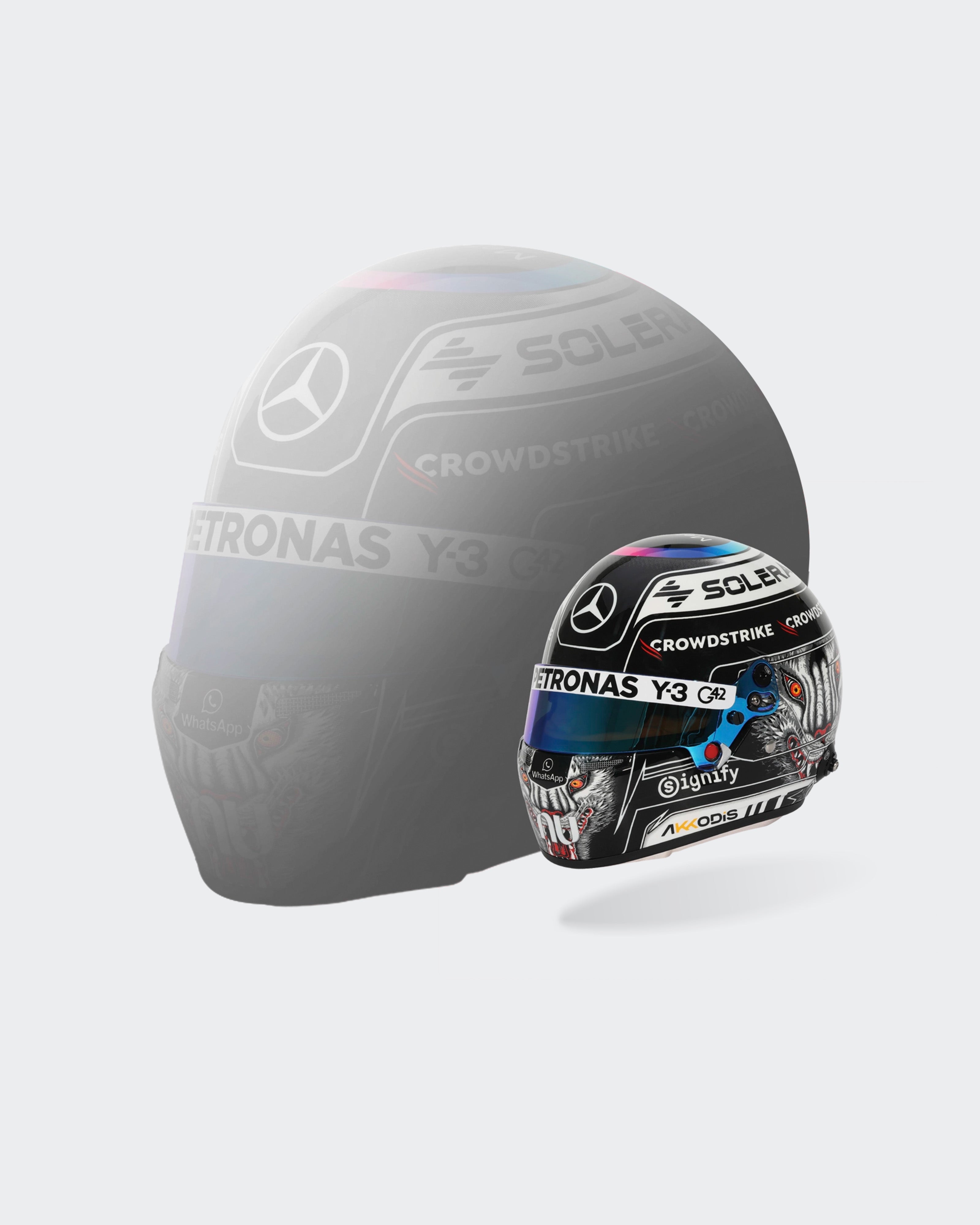 Kimi Antonelli 2026 Japan Mini Bell Helmet Replica 1:2