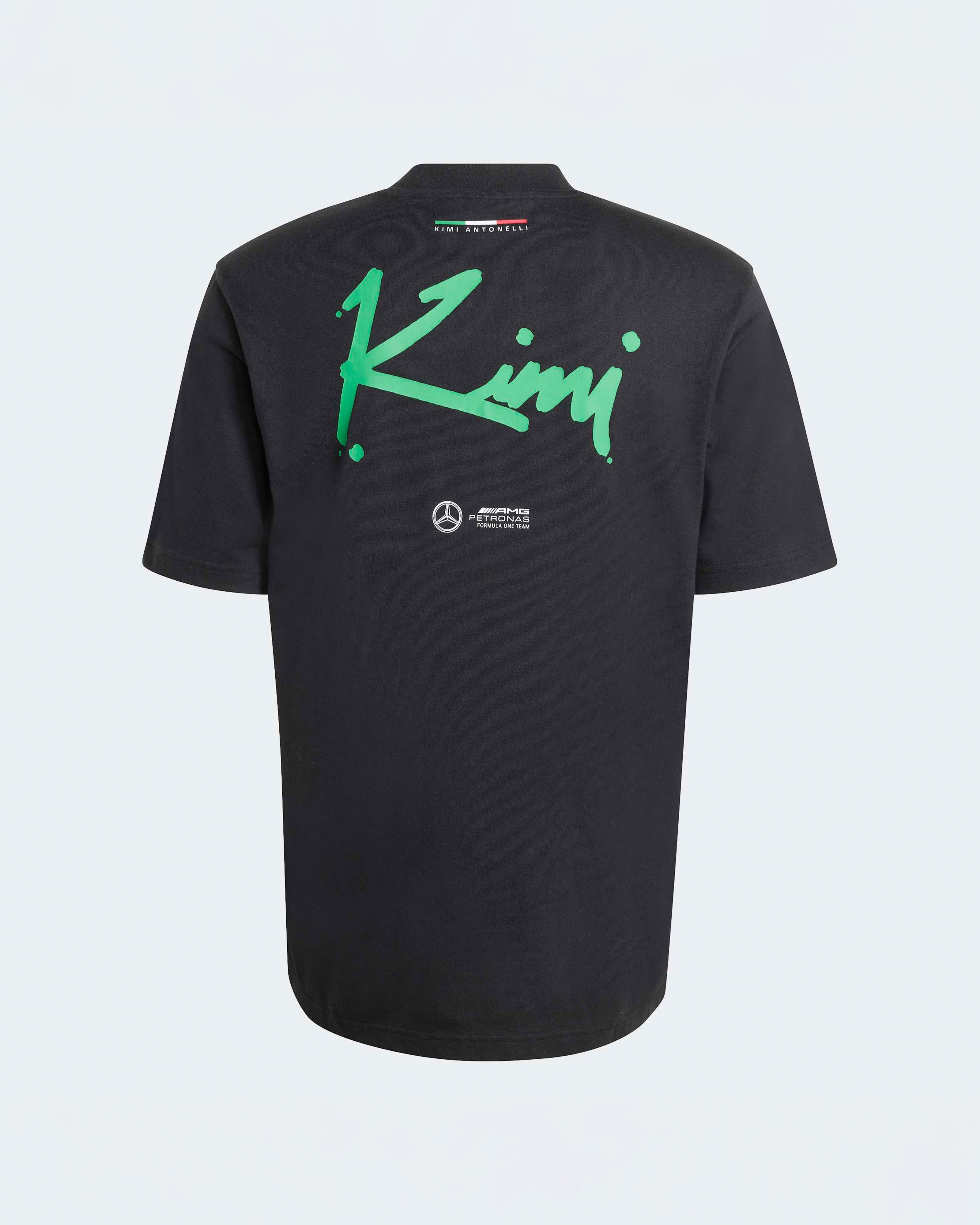 Mens Kimi Antonelli Monza T-shirt Black