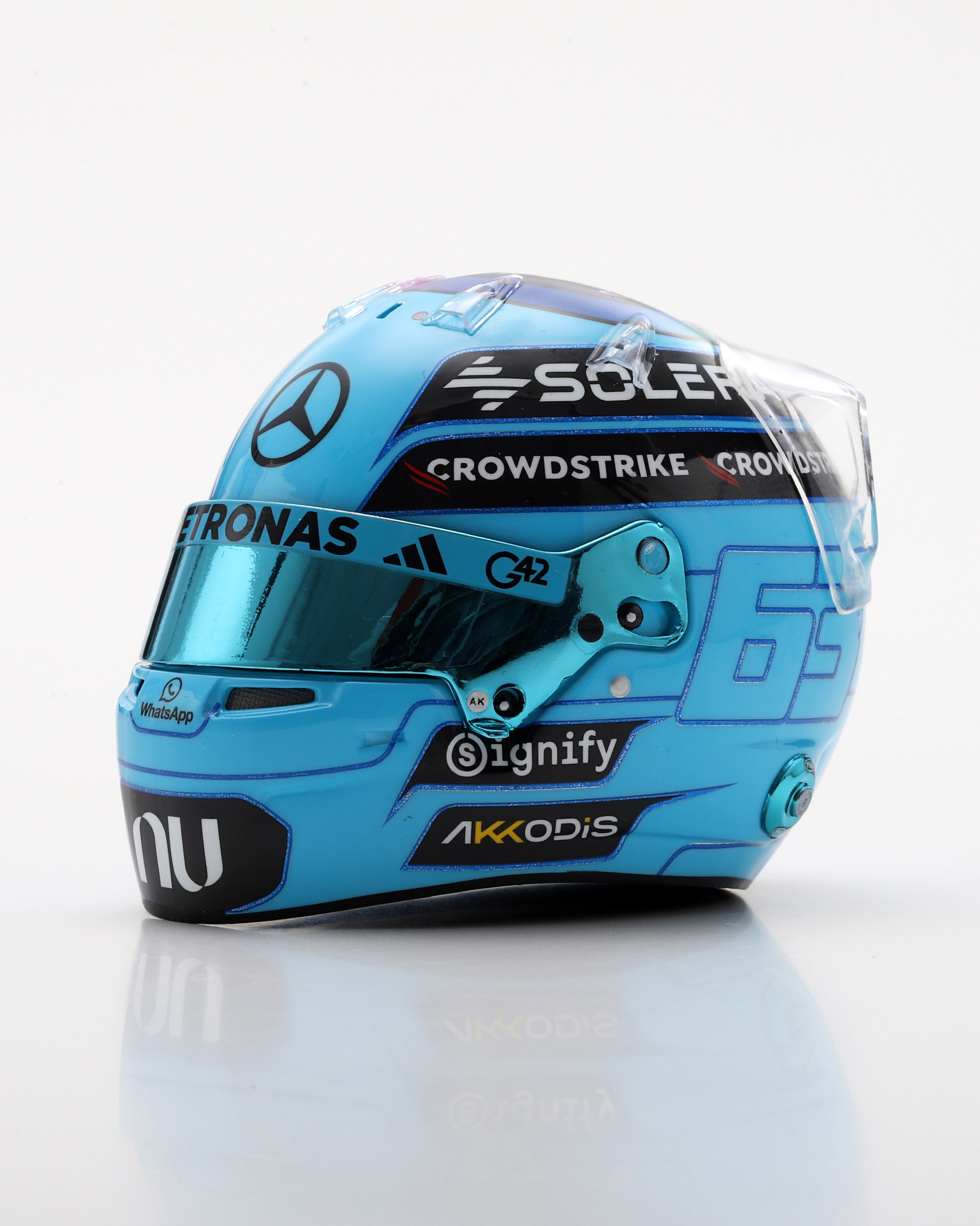 George Russell 2026 Sparks Helmet 1:5