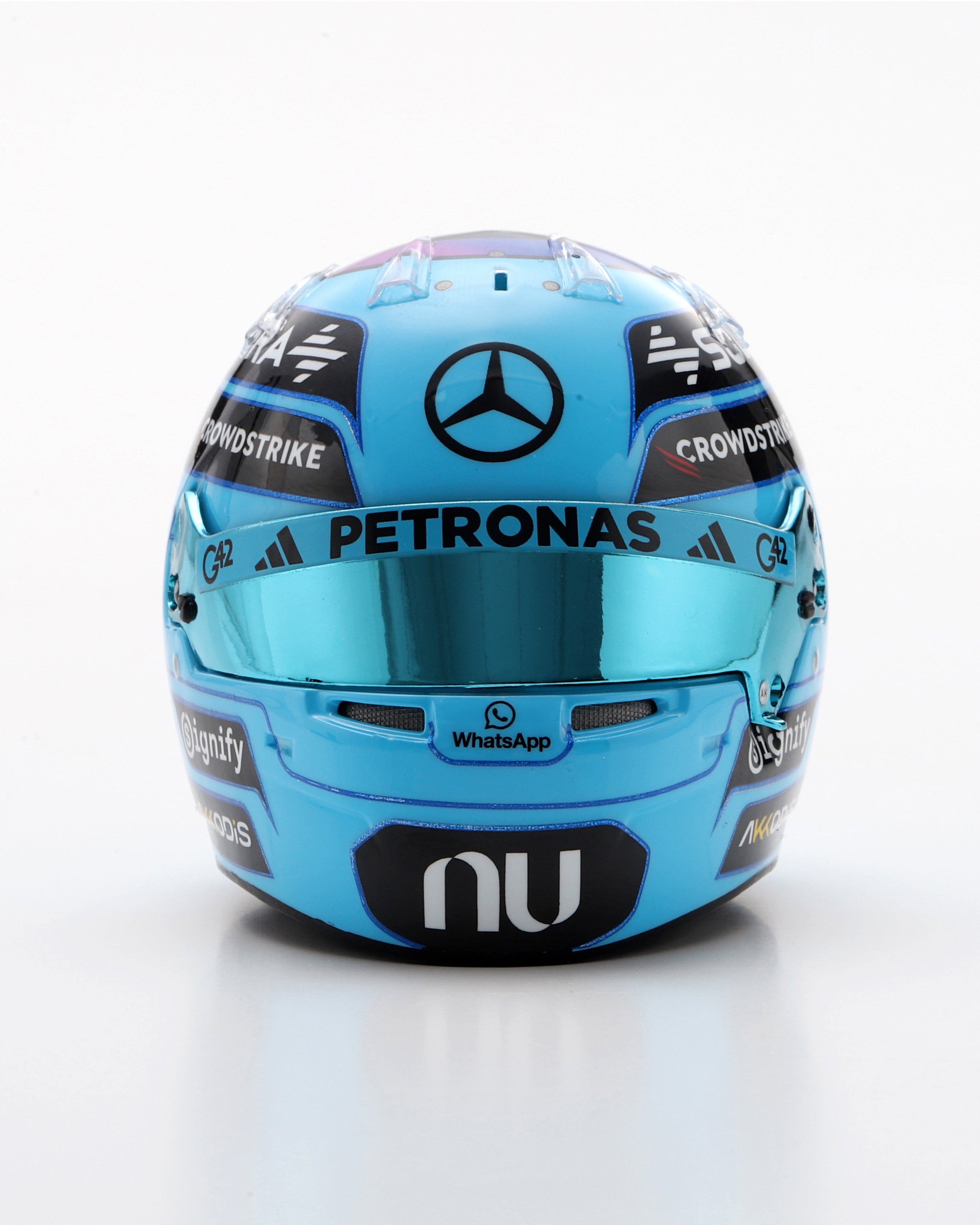 George Russell 2026 Sparks Helmet 1:5
