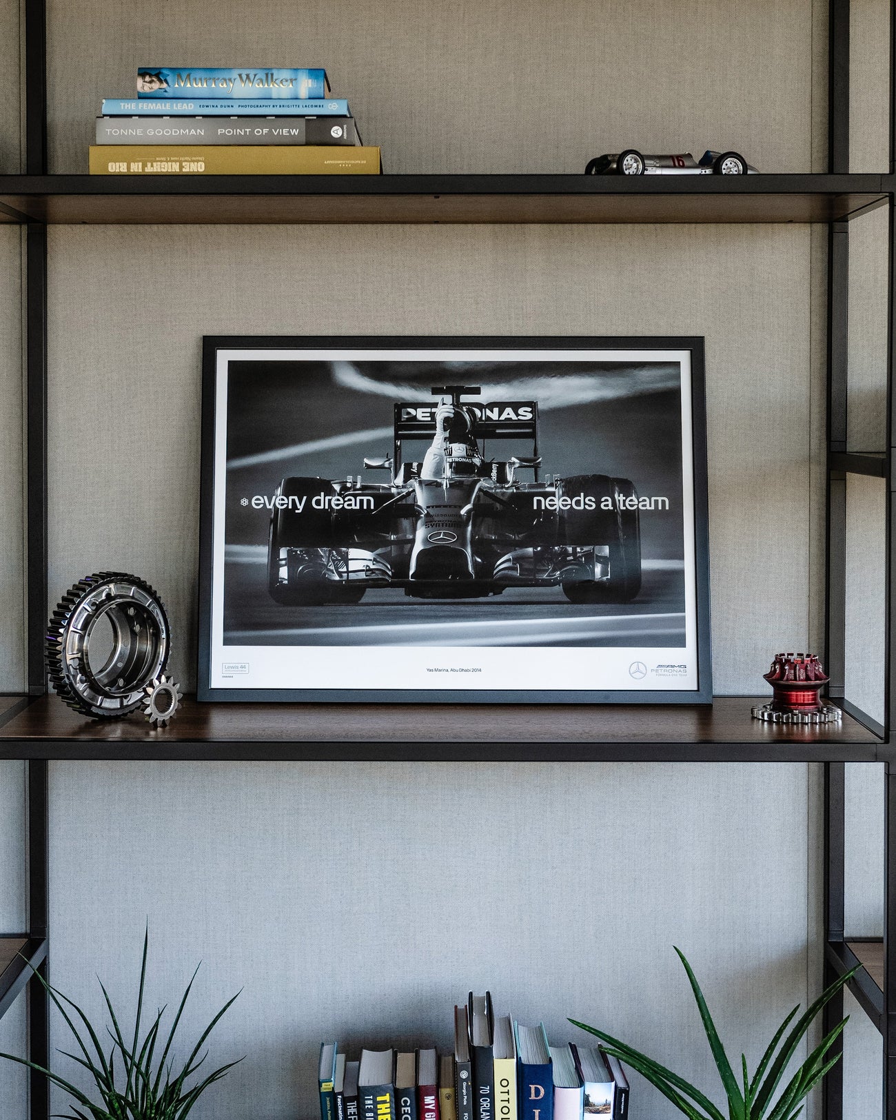 Every Dream Needs a Team Yas Marina 2014 Poster