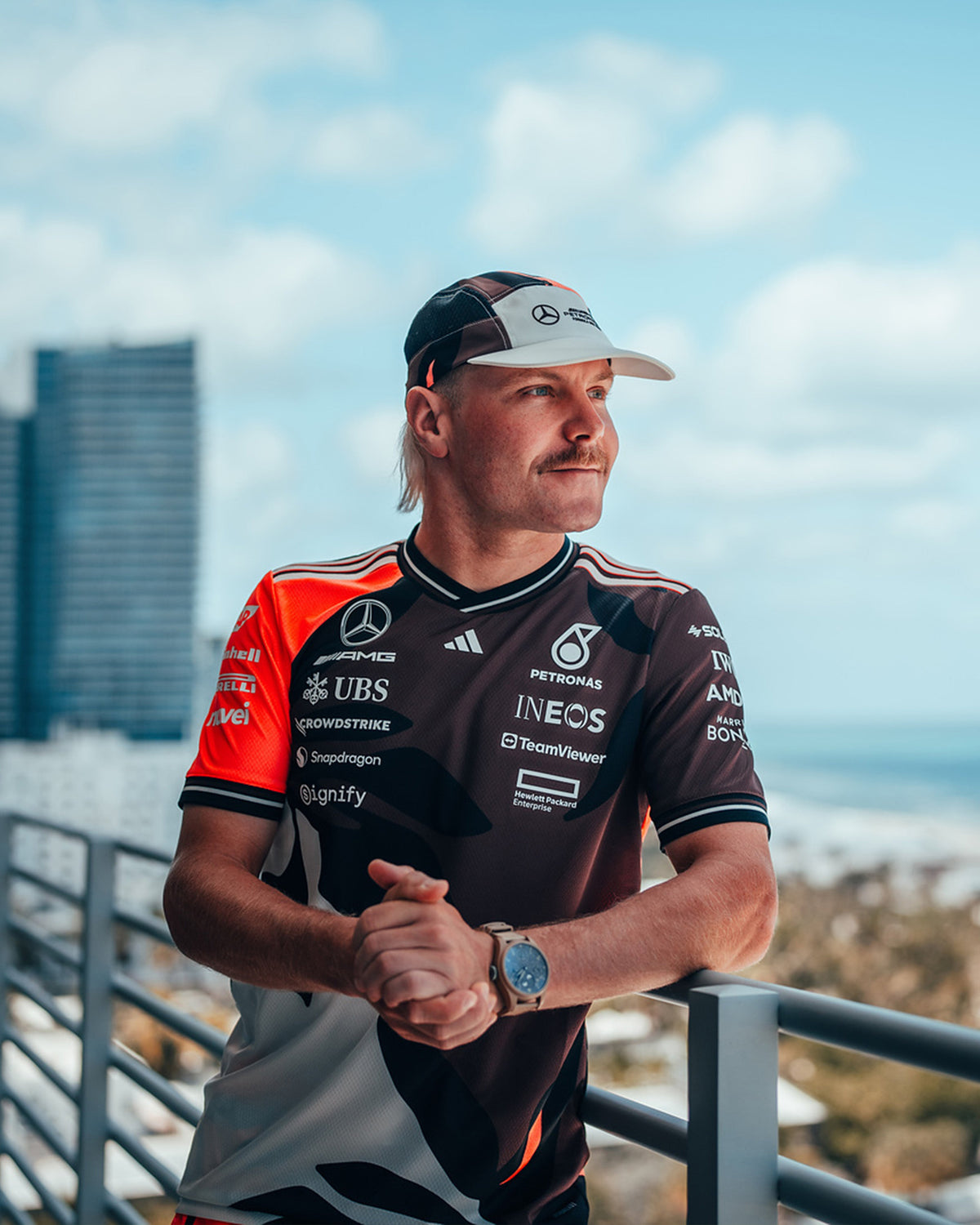 Merced Foral Fan Caps & Hats | Official Mercedes-AMG F1 Store