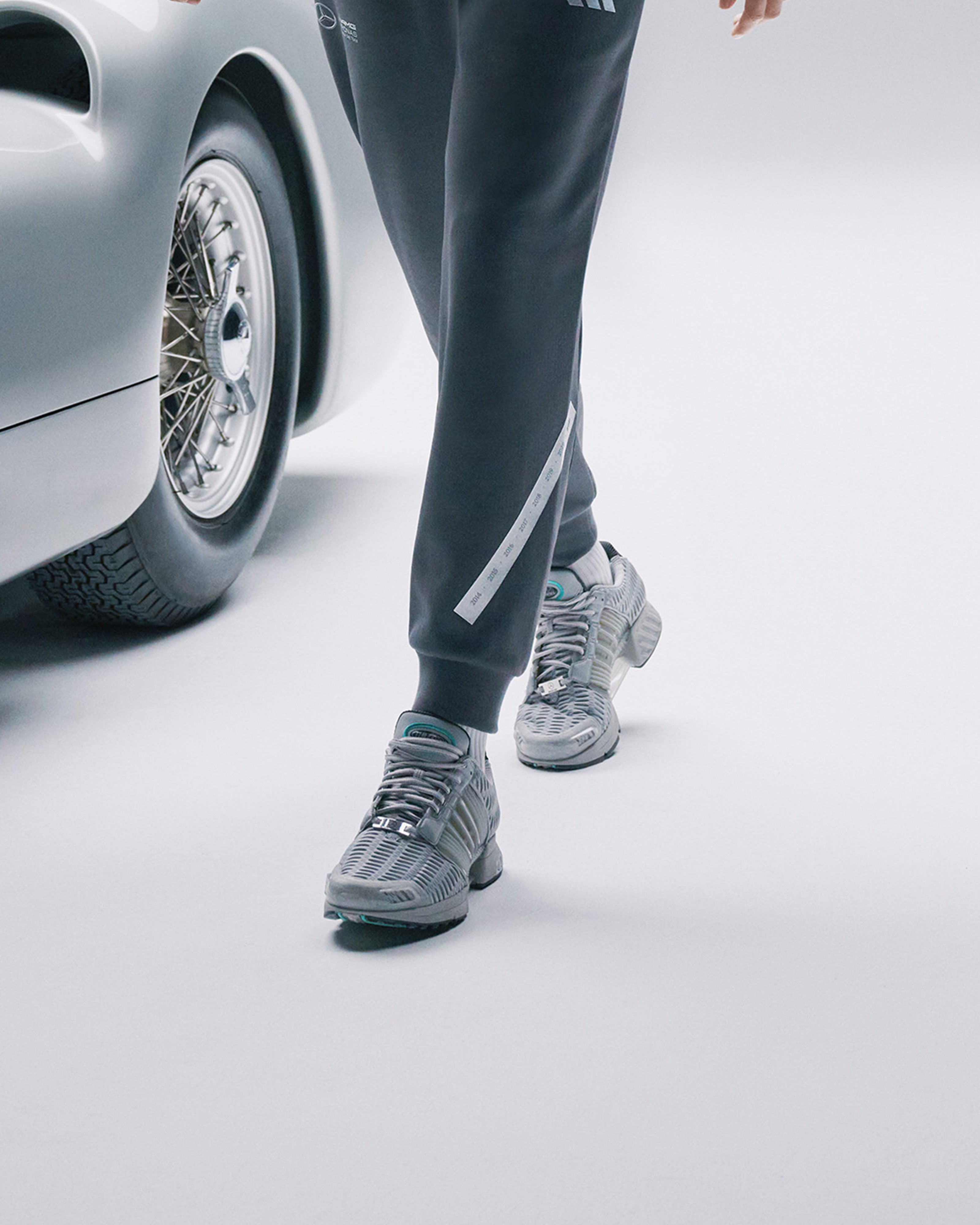 Climacool Mercedes Shoes Grey Official Mercedes-AMG PETRONAS