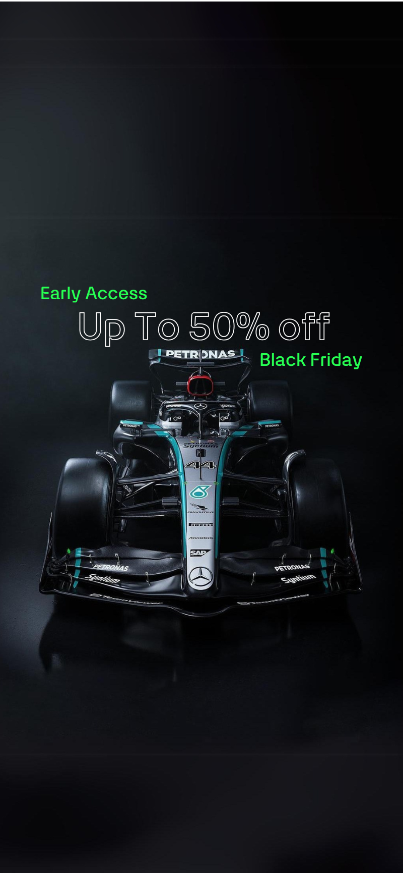 Mercedes f1 children's clothing online