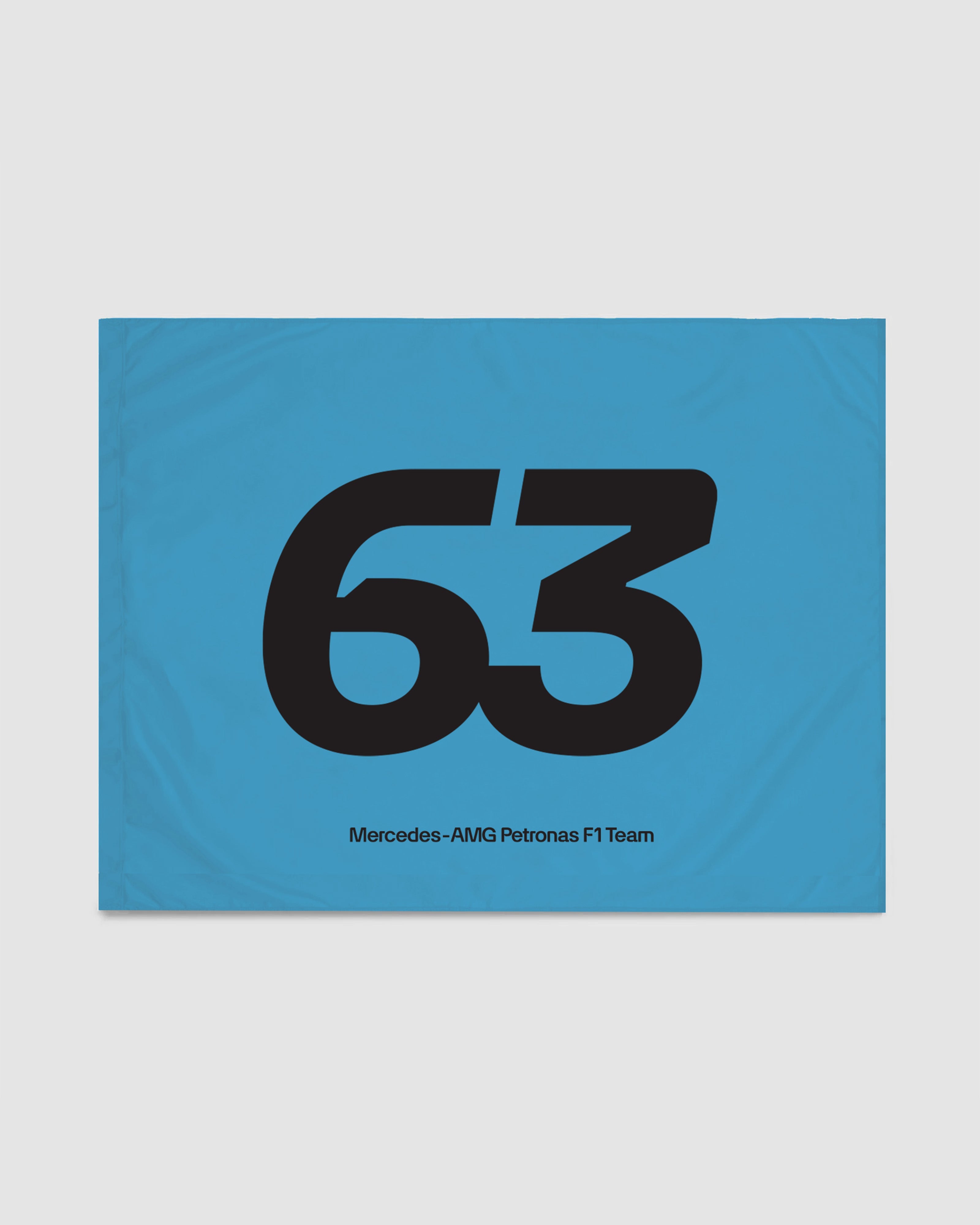 George Russell Flag Blue