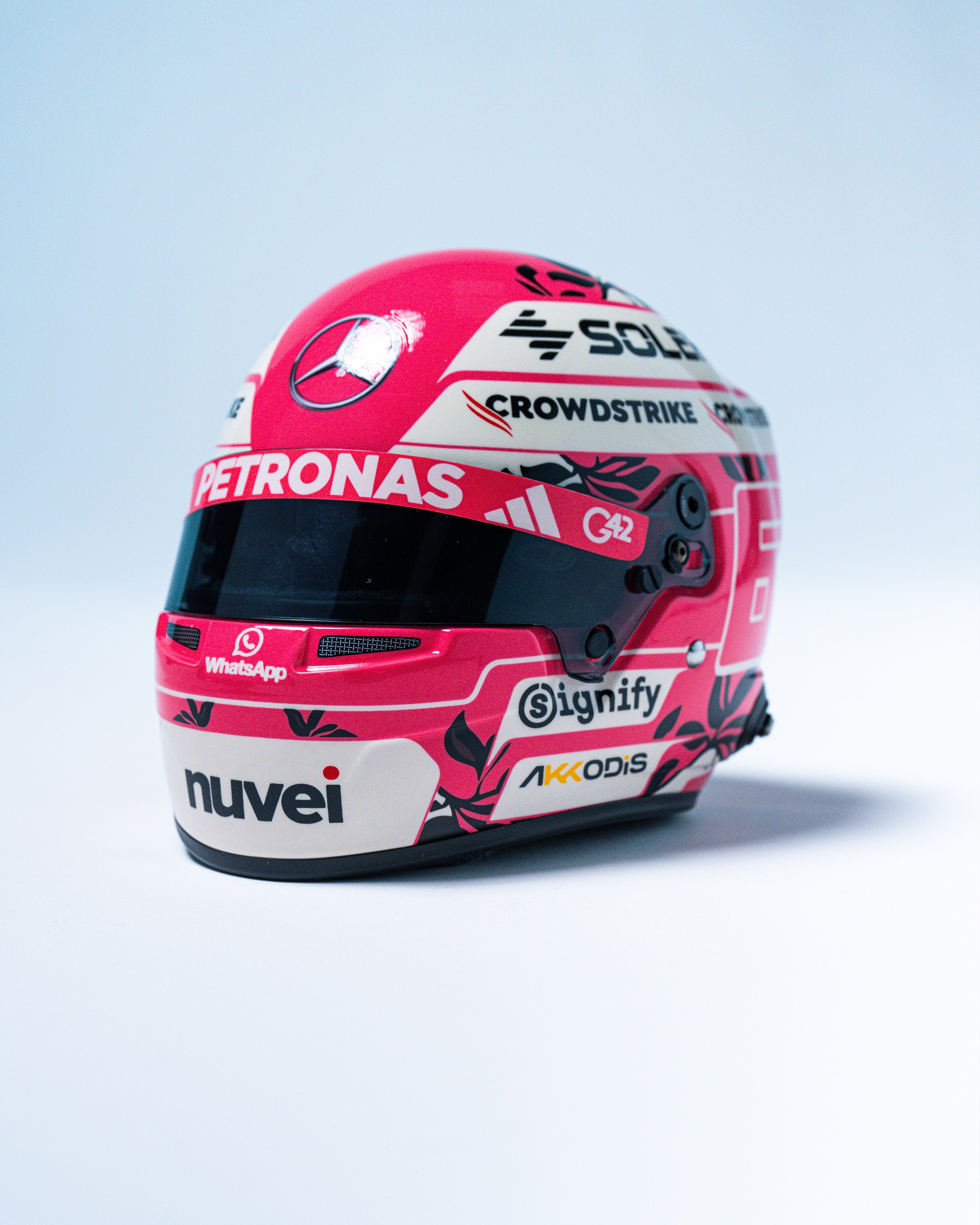 bell br 1 helmet weight George Russell 2025 Miami Mini Bell Helmet Replica 1:2