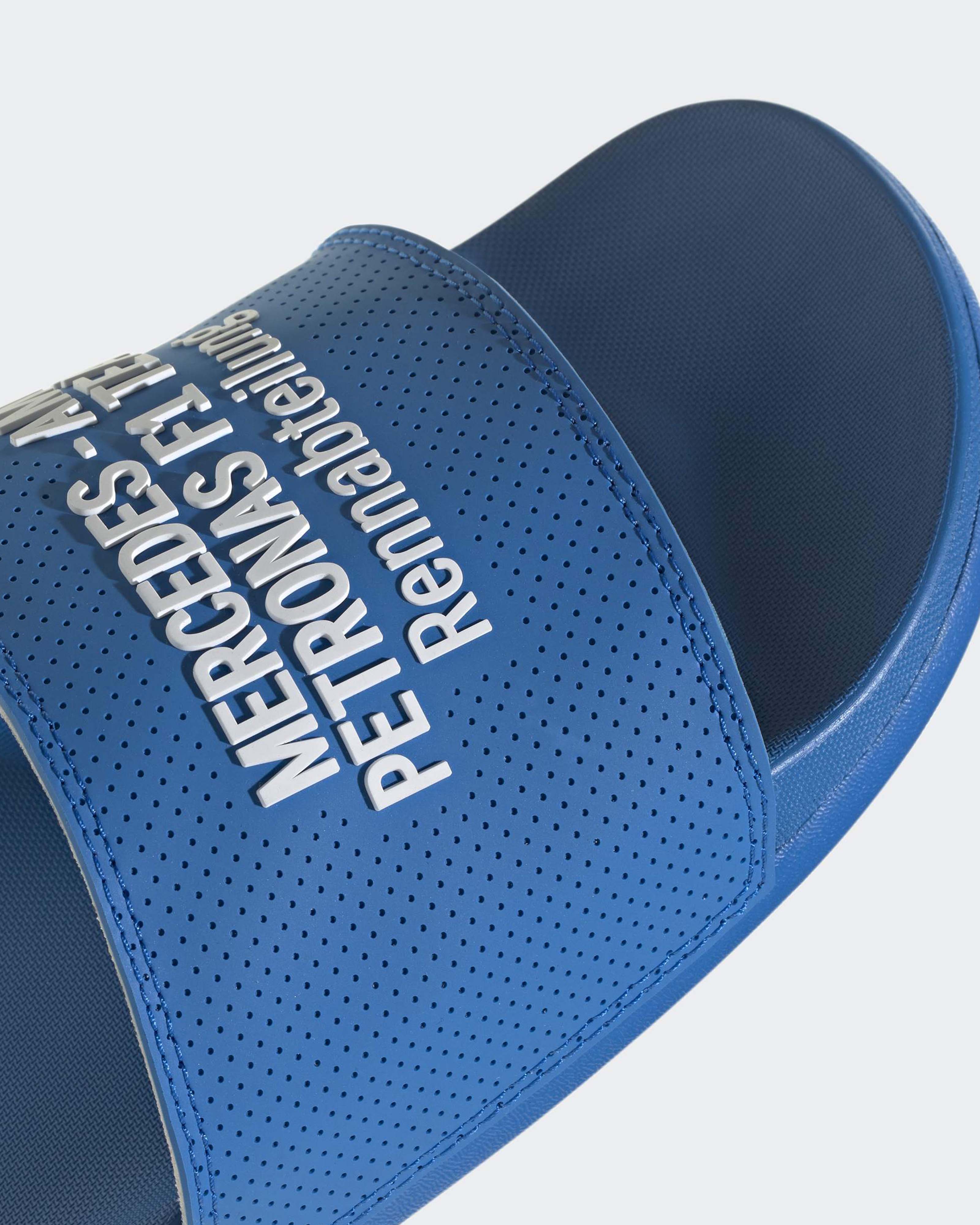 Adilette Comfort Slides - Blue | Mercedes-AMG PETRONAS F1 Team x