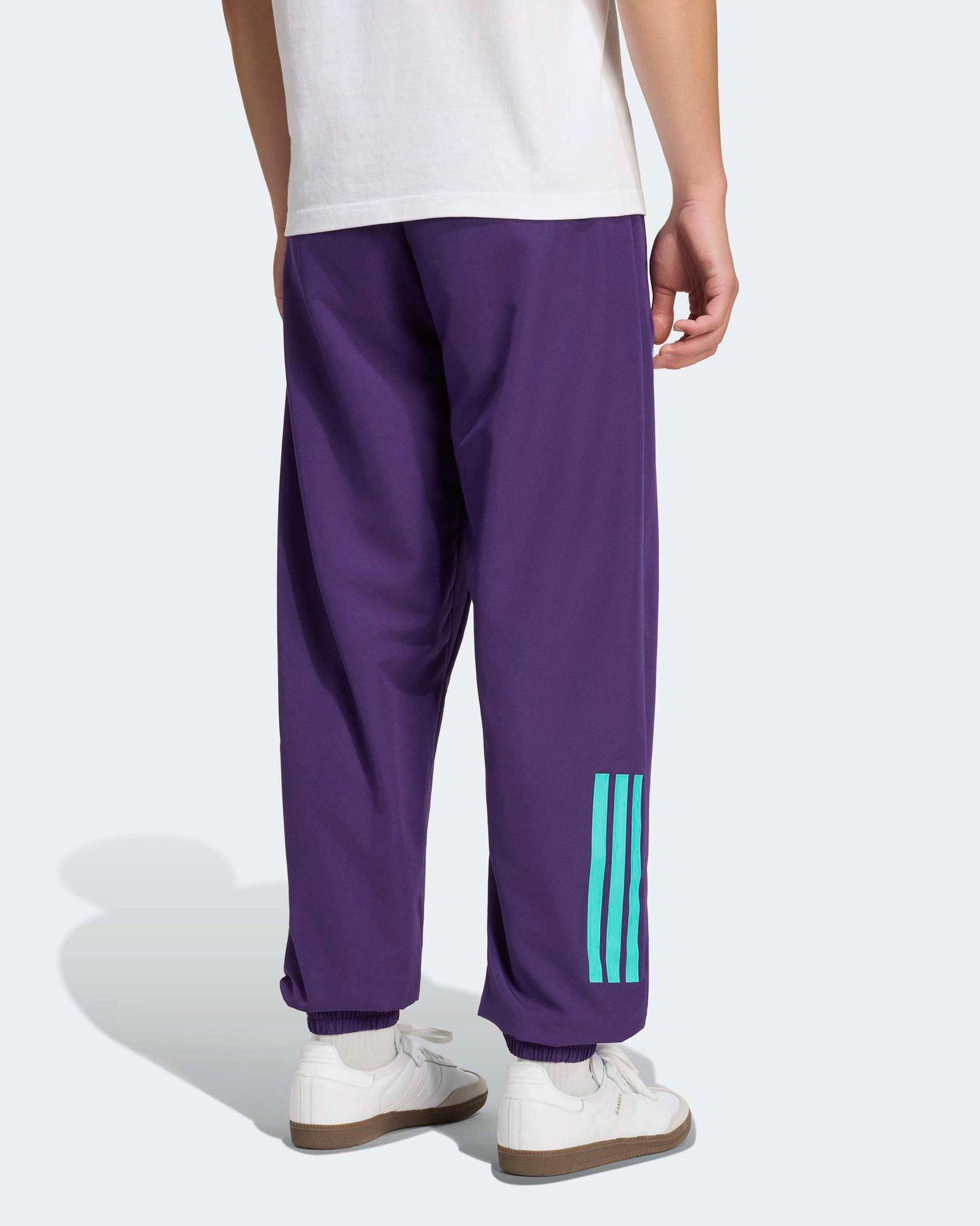 Mens Vanda Bloom Pants Purple