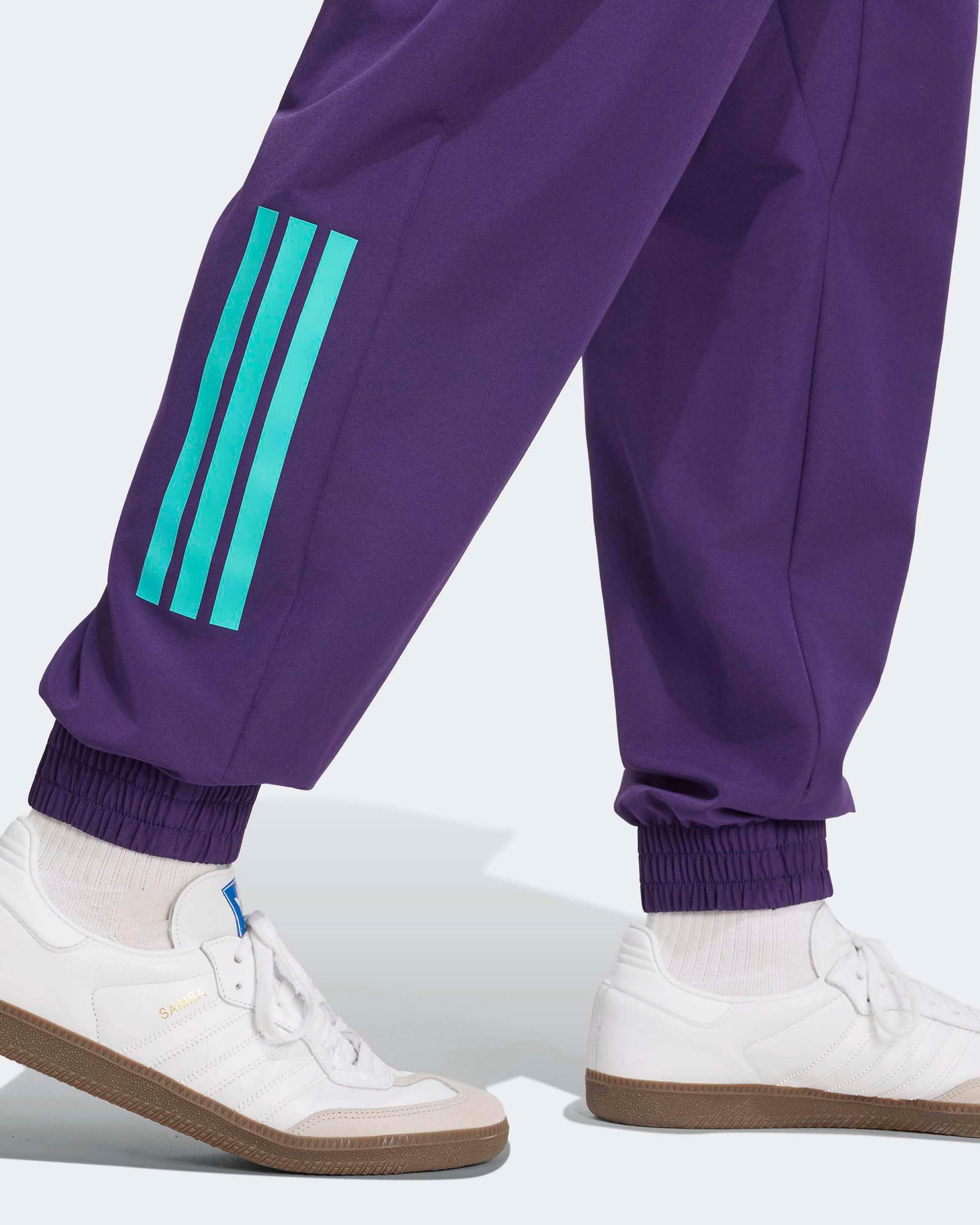 Mens Vanda Bloom Pants Purple