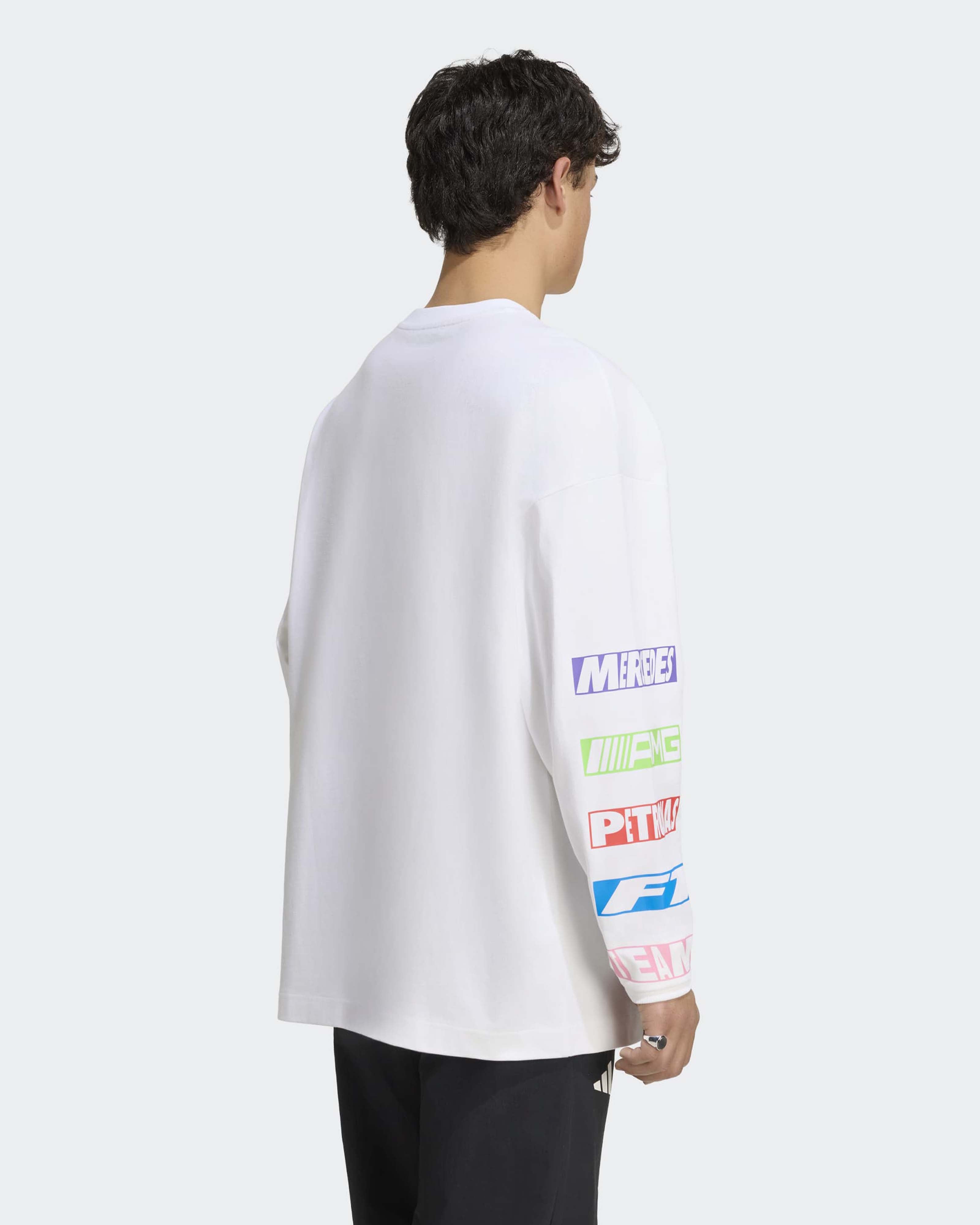 Unisex Lights On Longsleeve T-shirt White