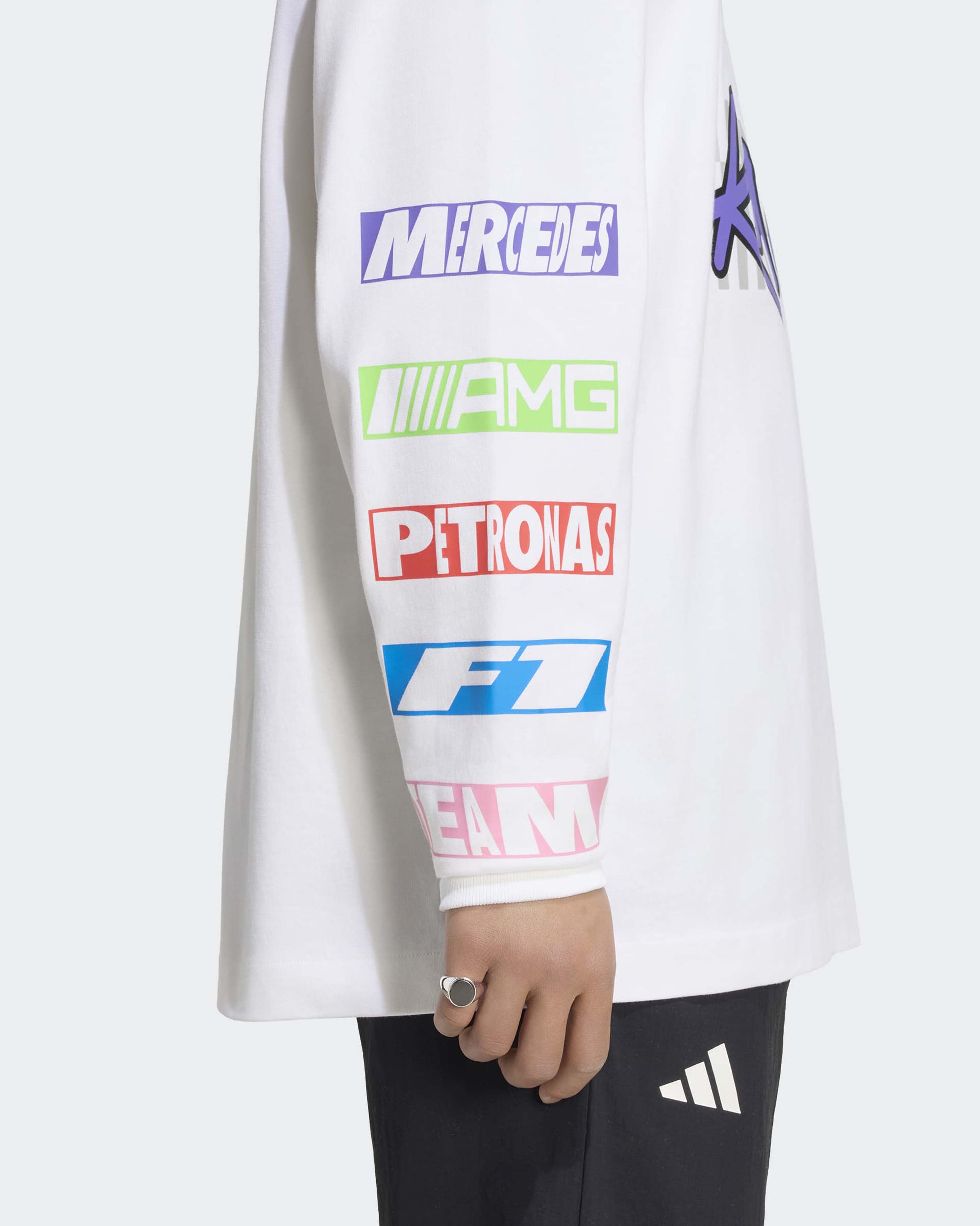 Unisex Lights On Longsleeve T-shirt White