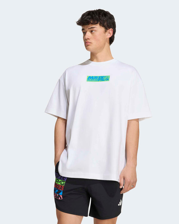 Unisex Lights On T-shirt White