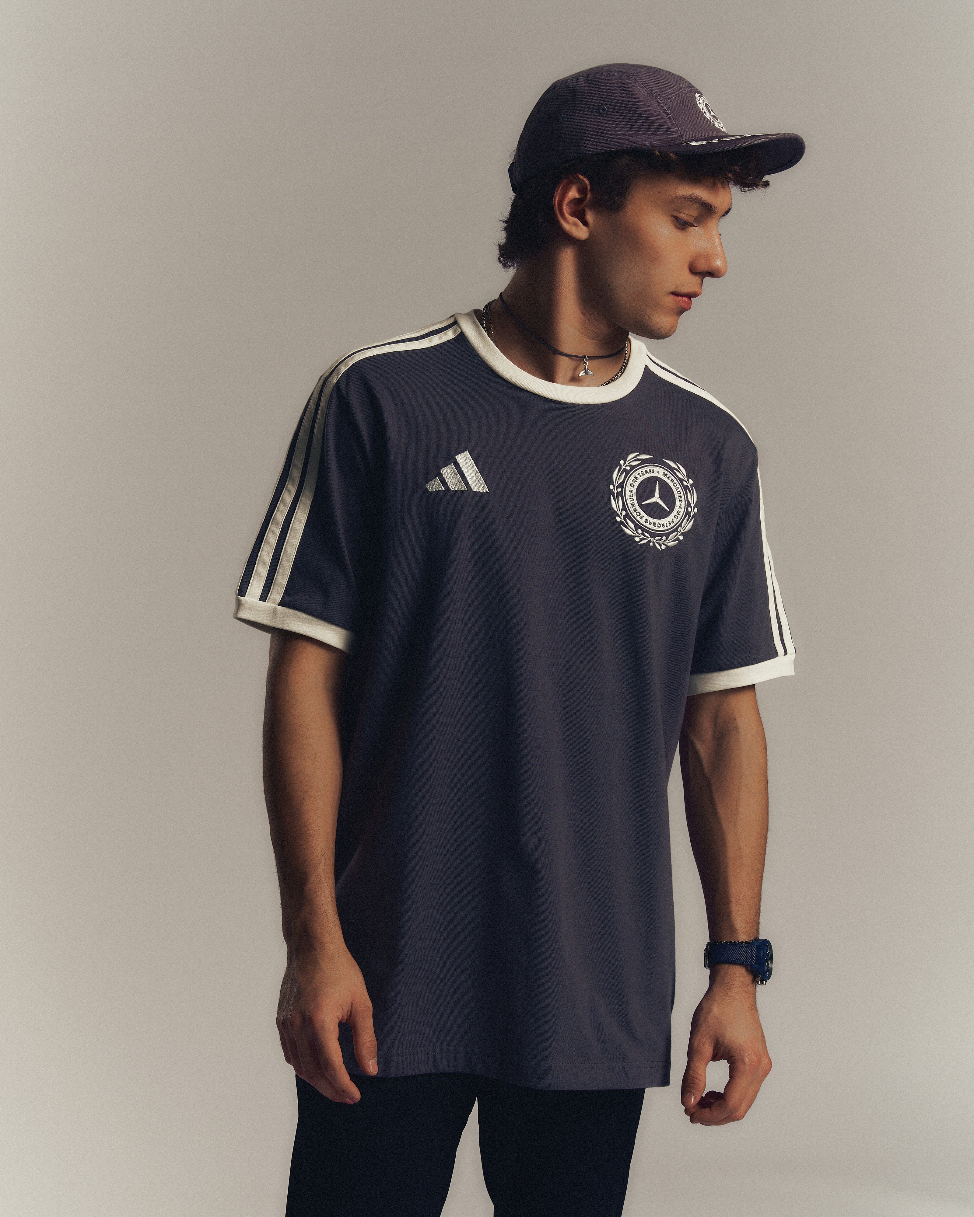 Mens Silver Arrows Icon T-shirt Grey