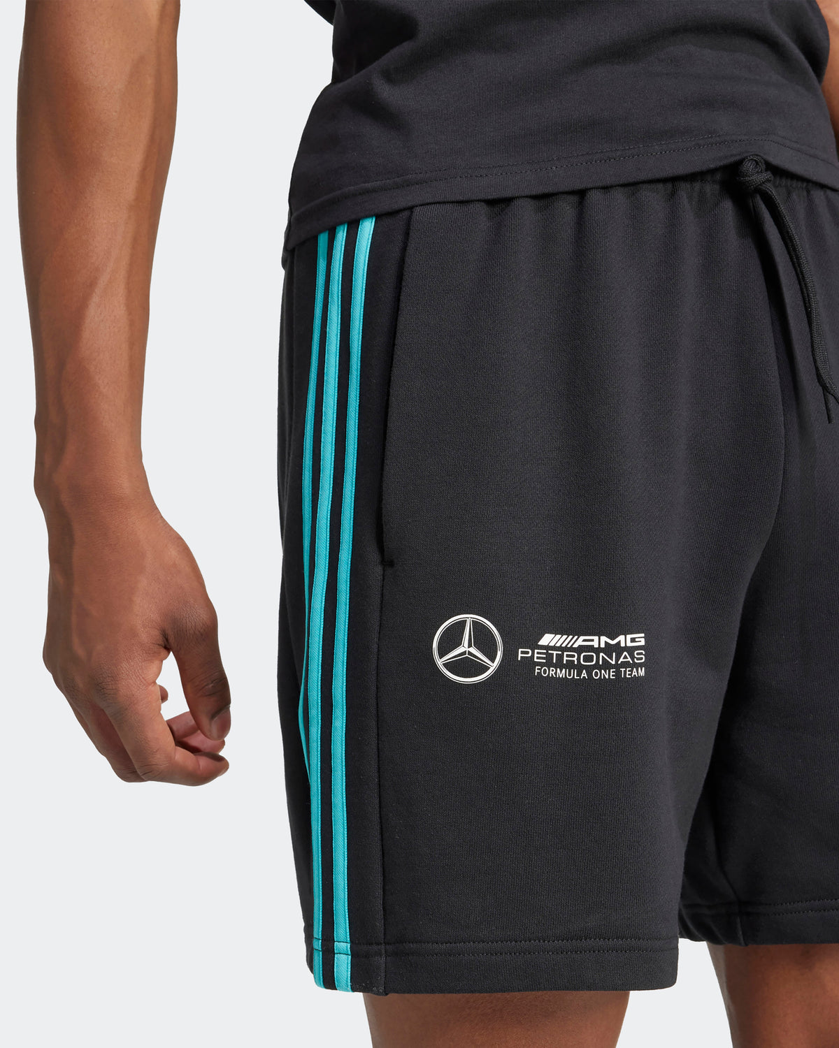 Mens DNA Shorts Black | Official Mercedes-AMG PETRONAS F1 Team Store