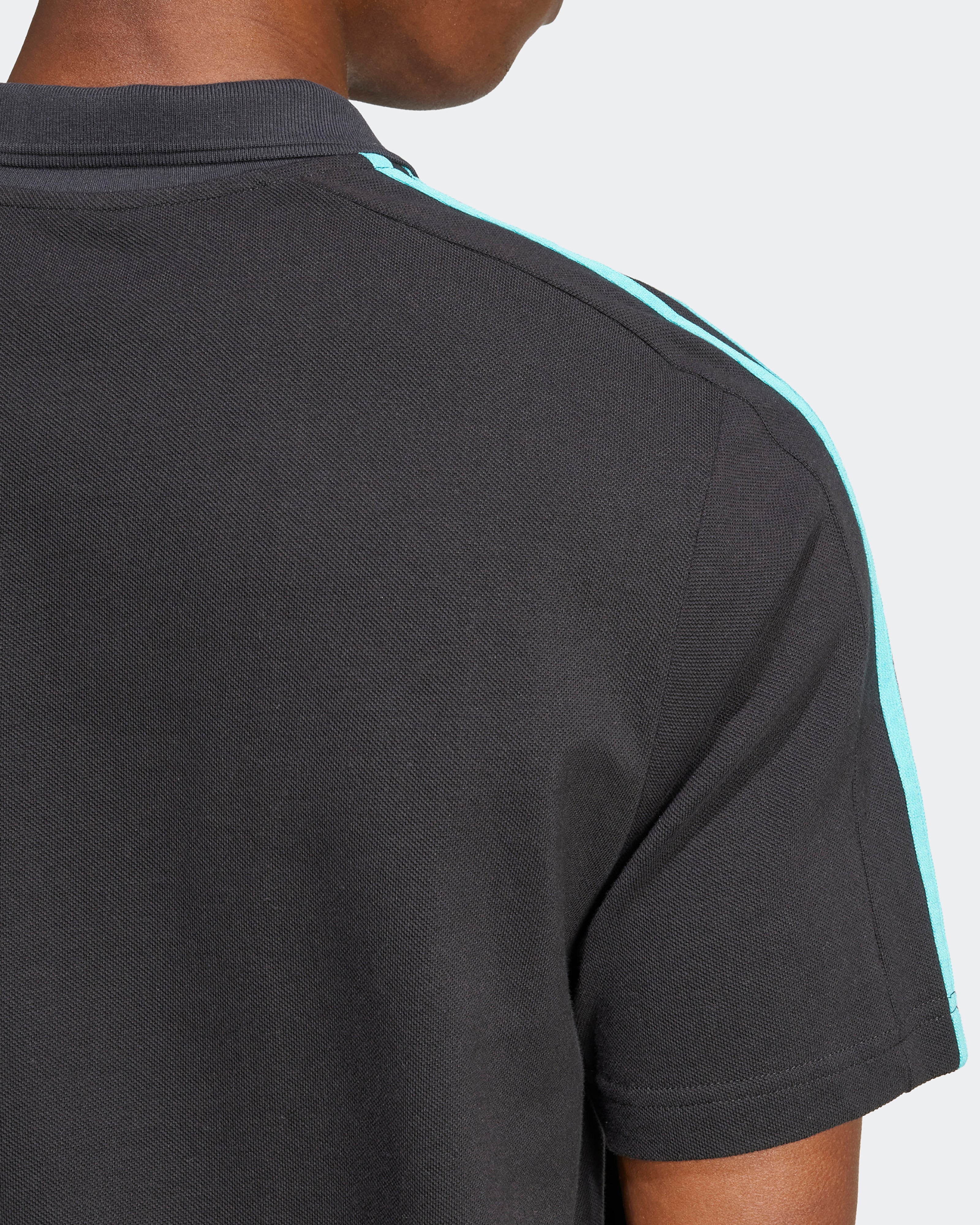 Mens DNA Polo Black