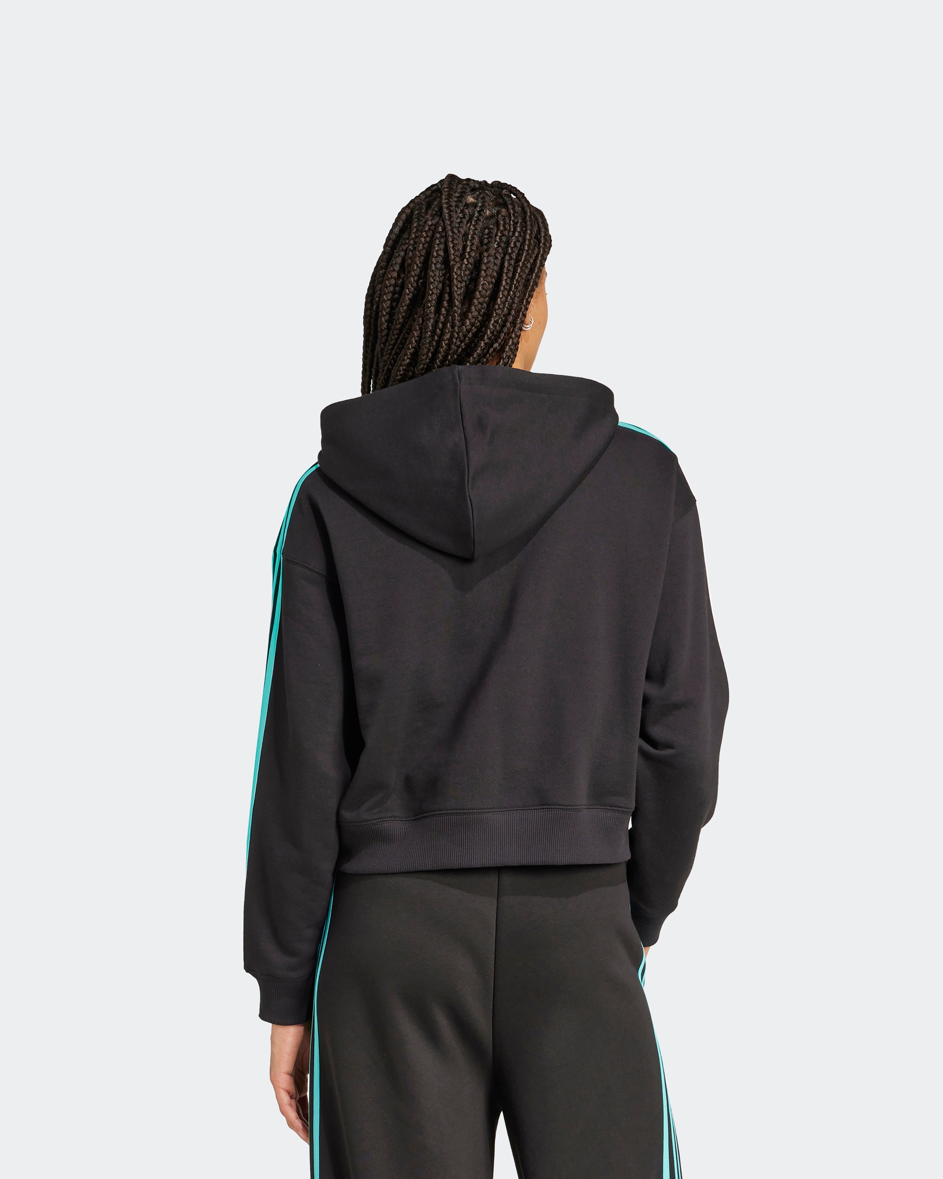 Womens DNA Full-Zip Hoody Black