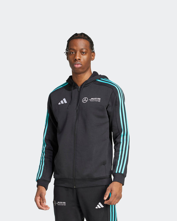 Mens DNA Full-Zip Hoody Black