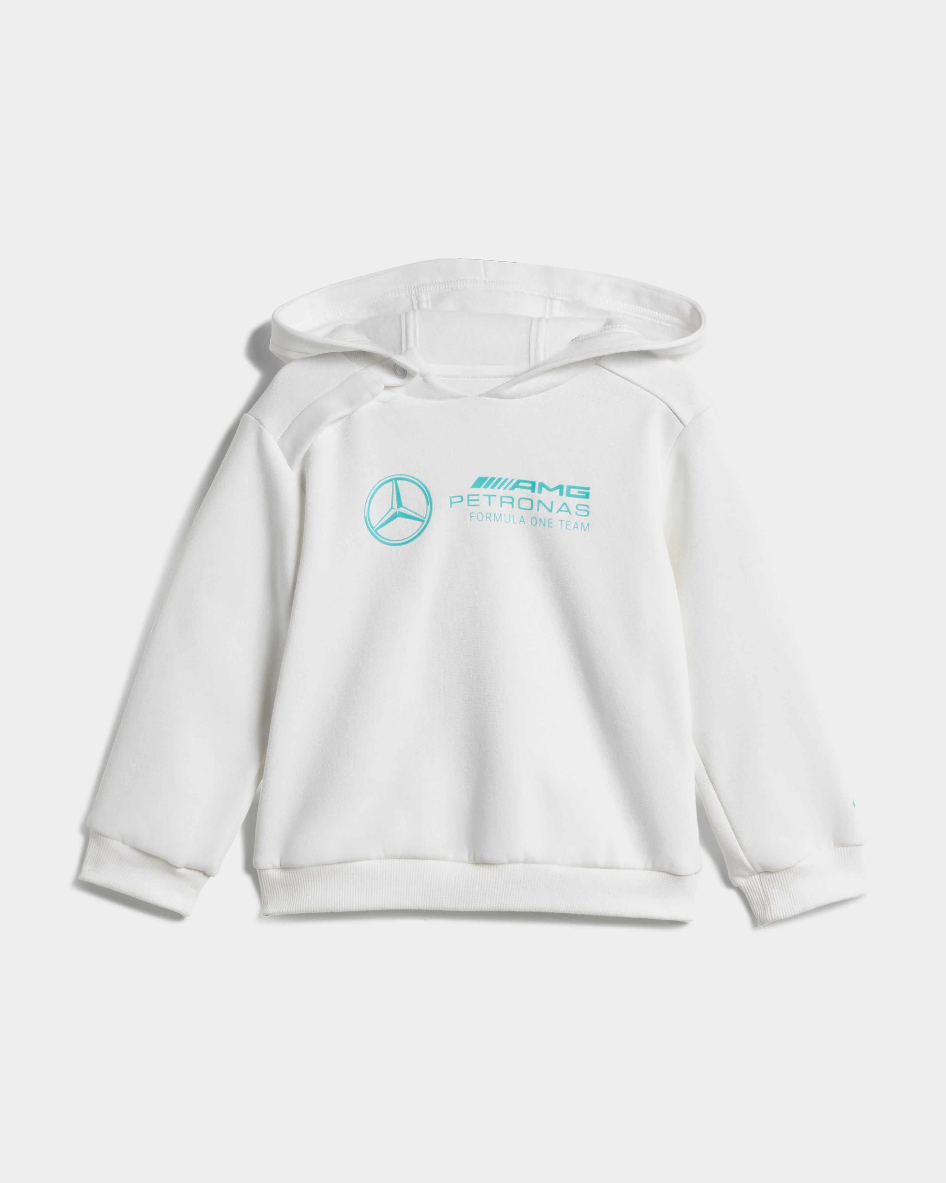 【稀少/XXL】Mercedes AMG Petronas オリジナルパーカー Mercedes AMG Petronas F1 Unisex Retro Hoodie - Mint/Lilac