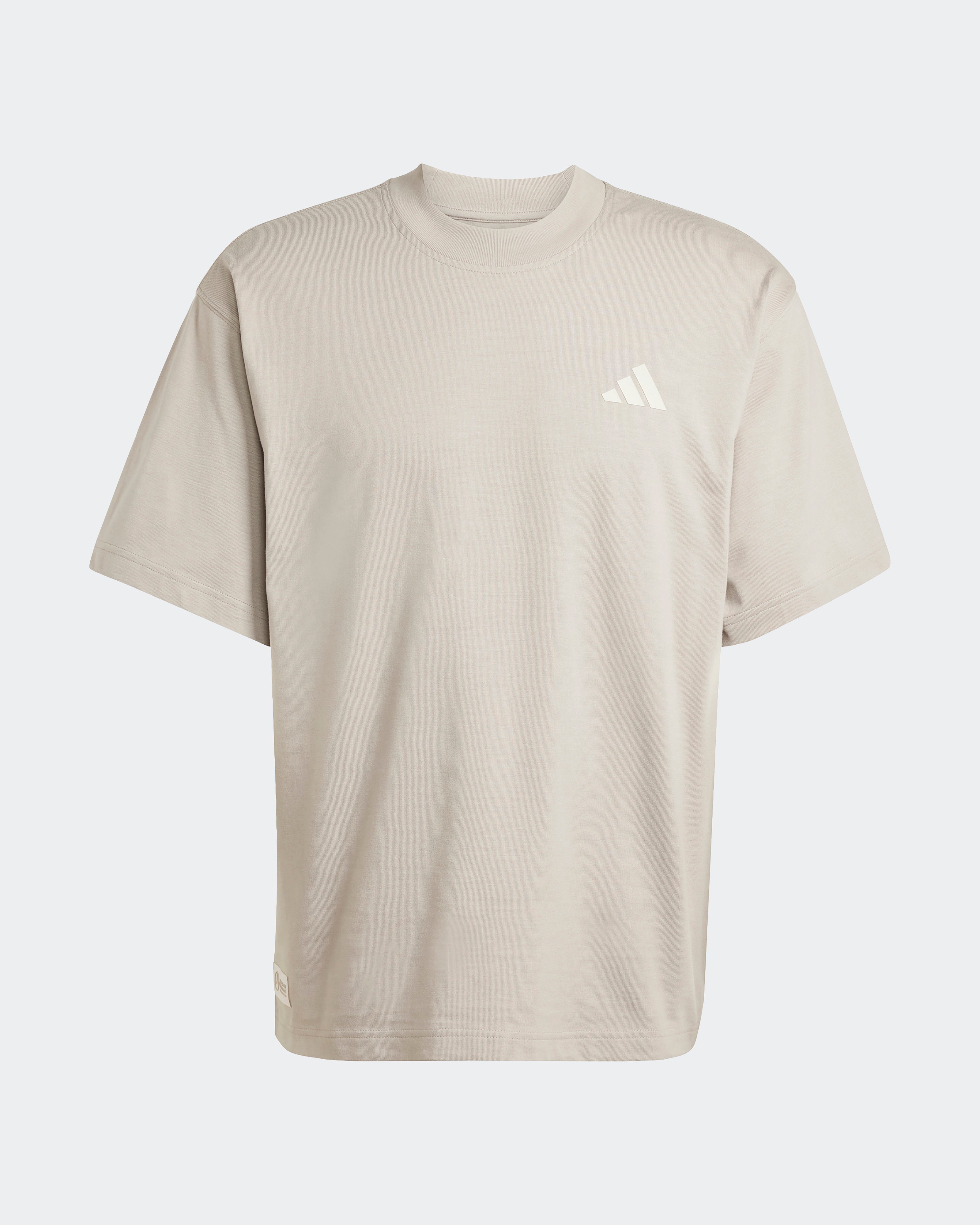 Mens Premium Sweat T-Shirt Beige