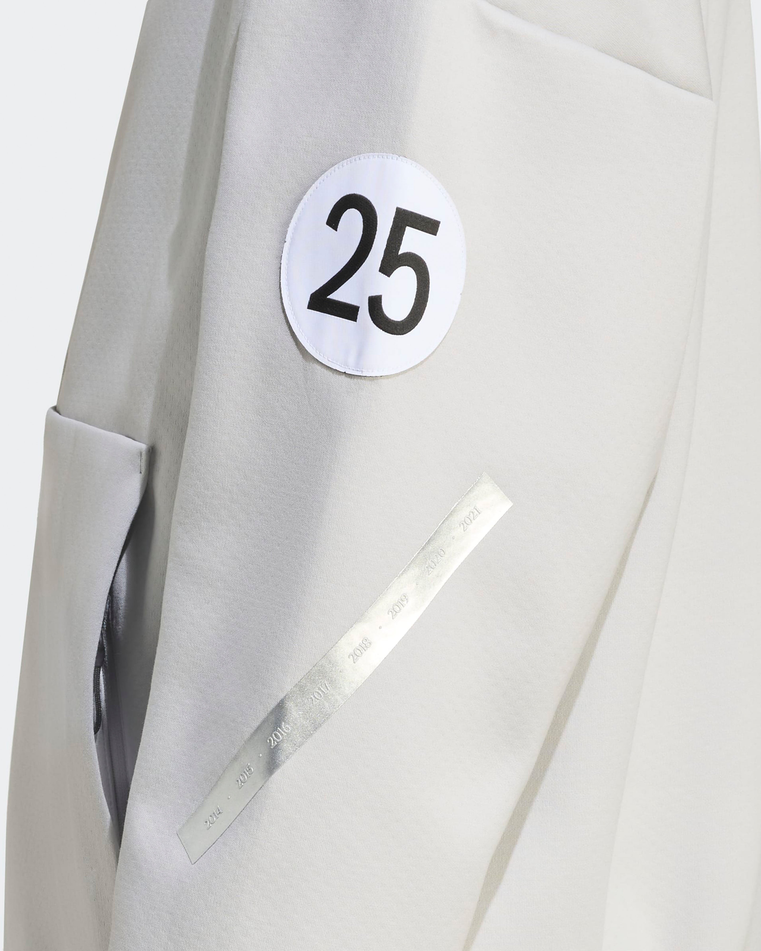 Mens Silver Arrows Full-Zip Hoody Grey