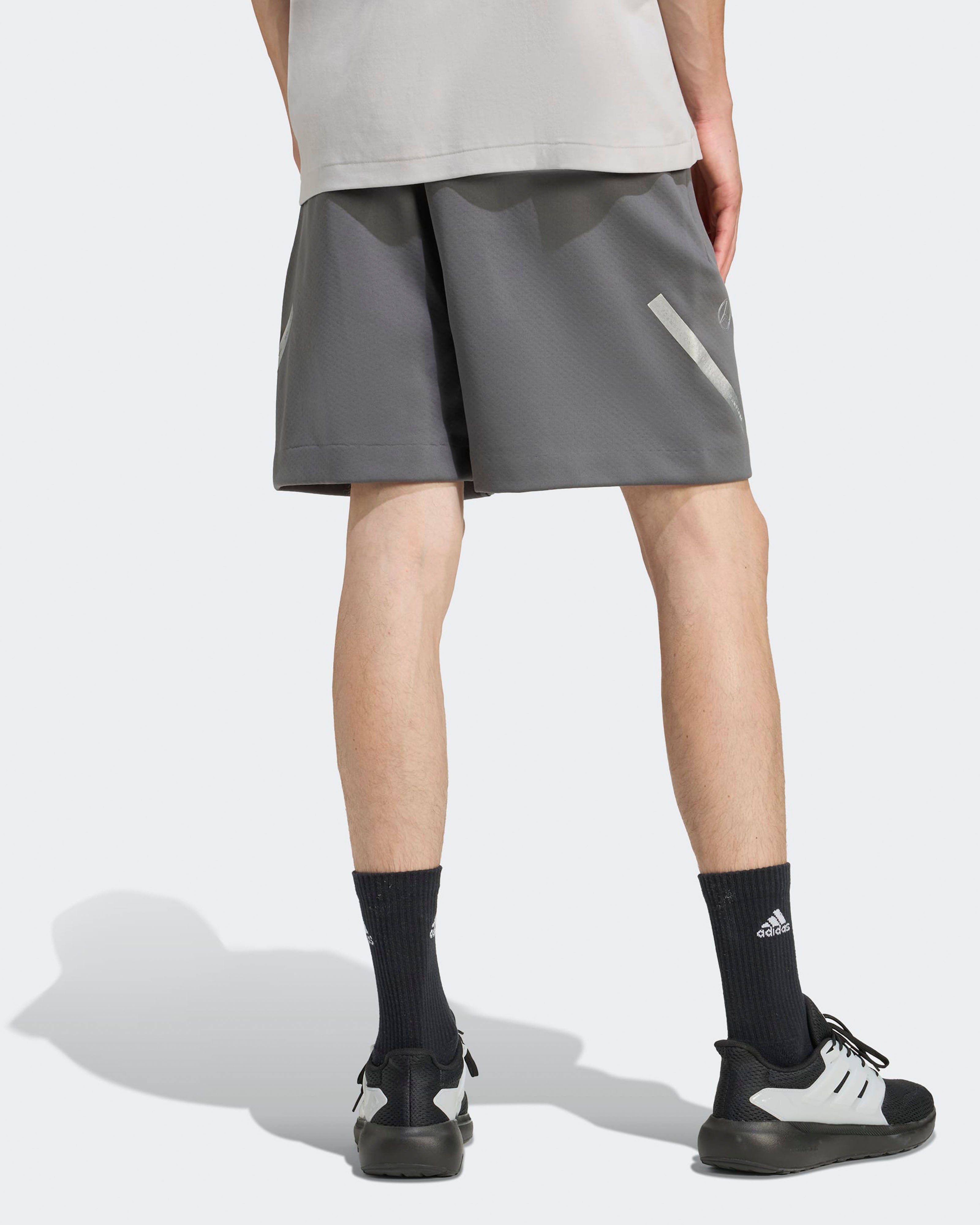 Mens Silver Arrows Shorts Grey