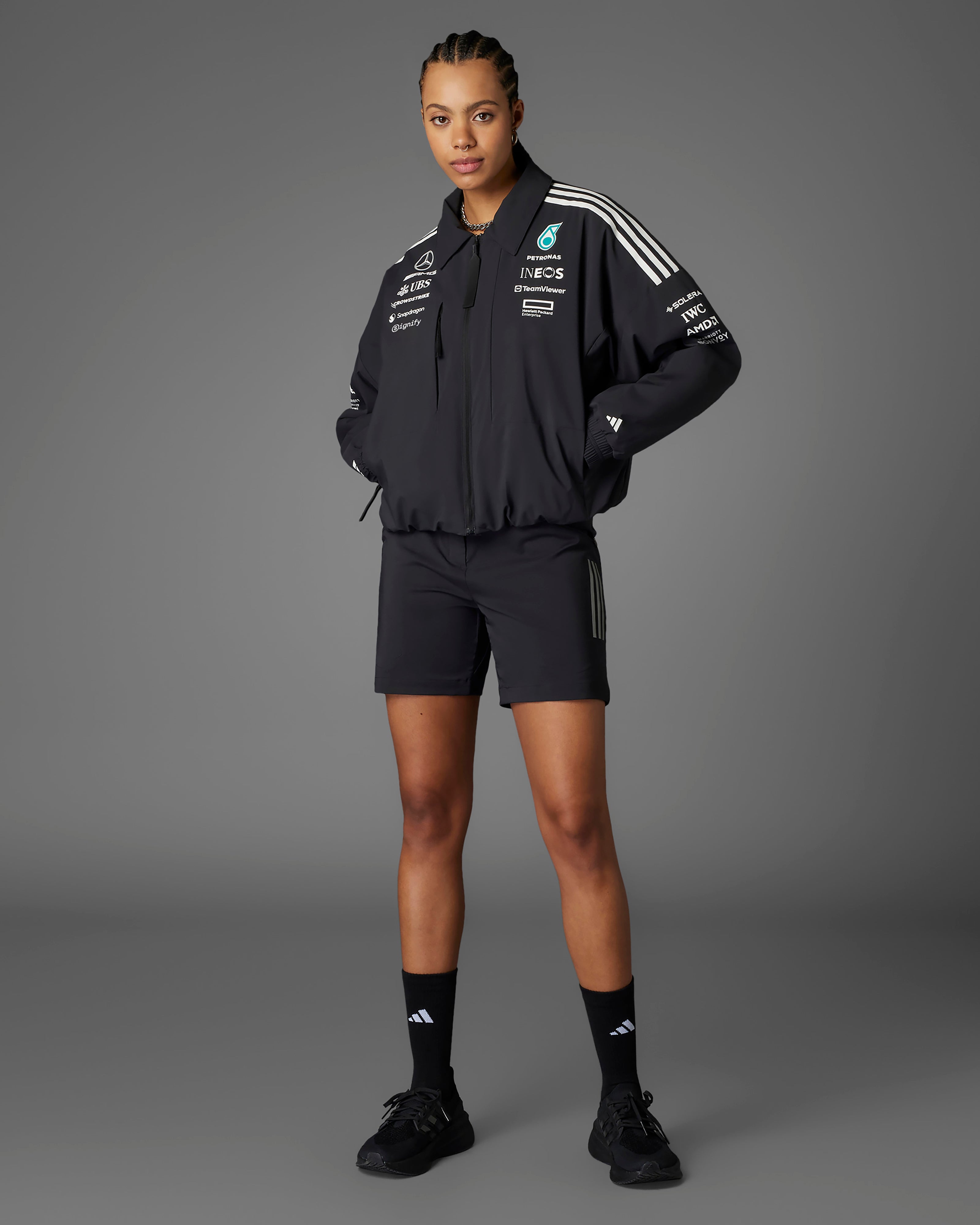 Womens 2025 Team Jacket Black