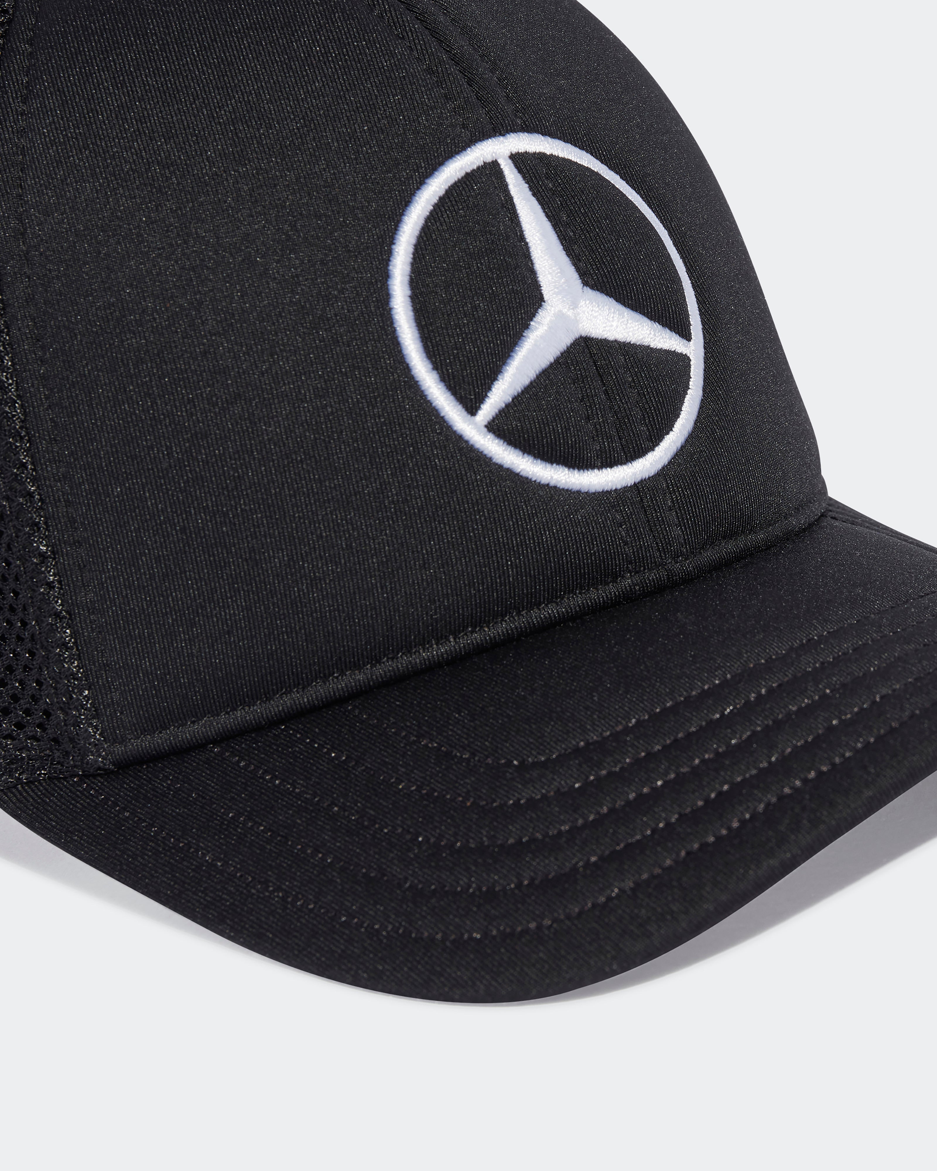 2025 Team Snapback Star Trucker Cap Black