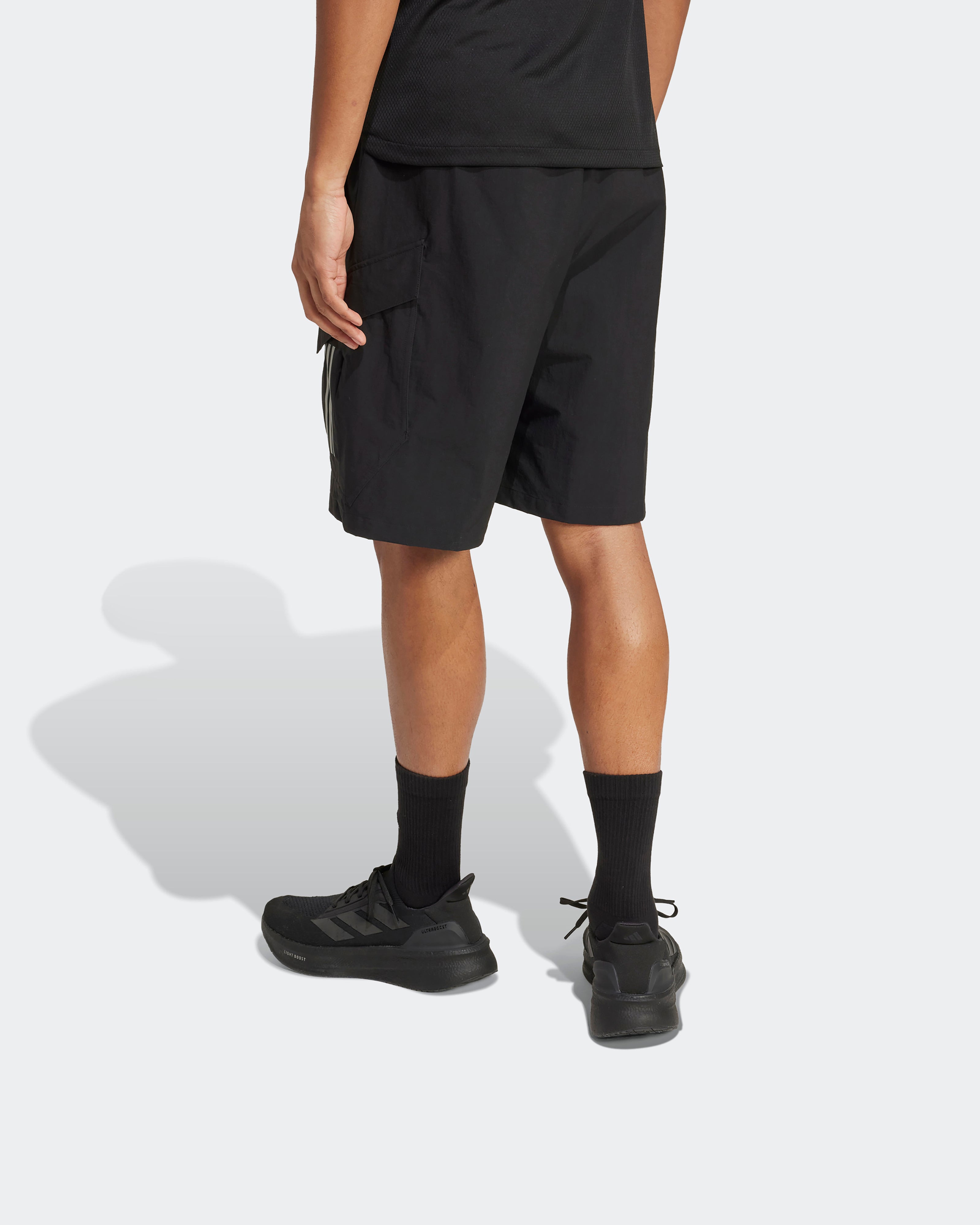 Mens 2025 Mechanics Shorts Black