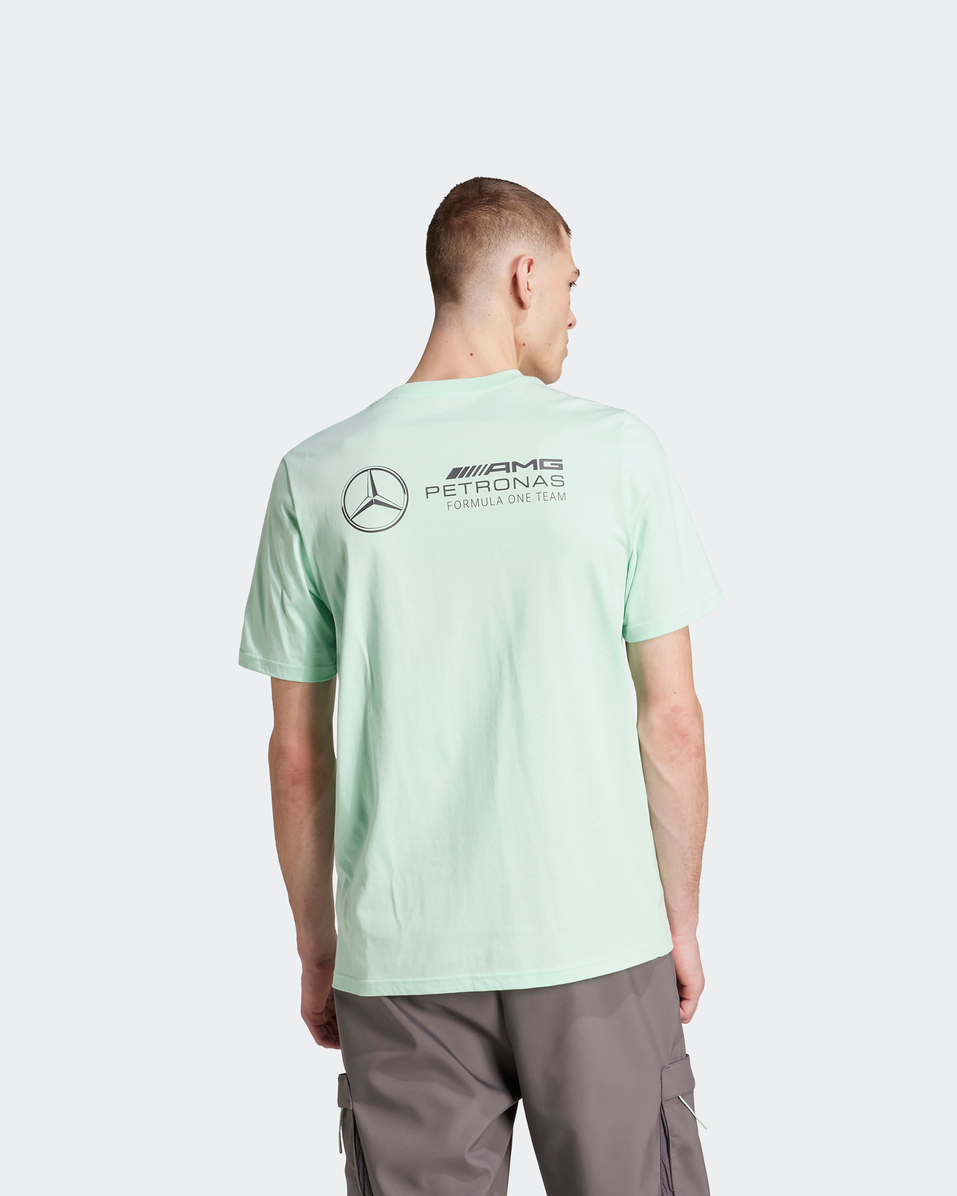 Mens Premium Woven Graphic T-Shirt Green