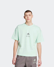 Mens Premium Woven T-Shirt Green