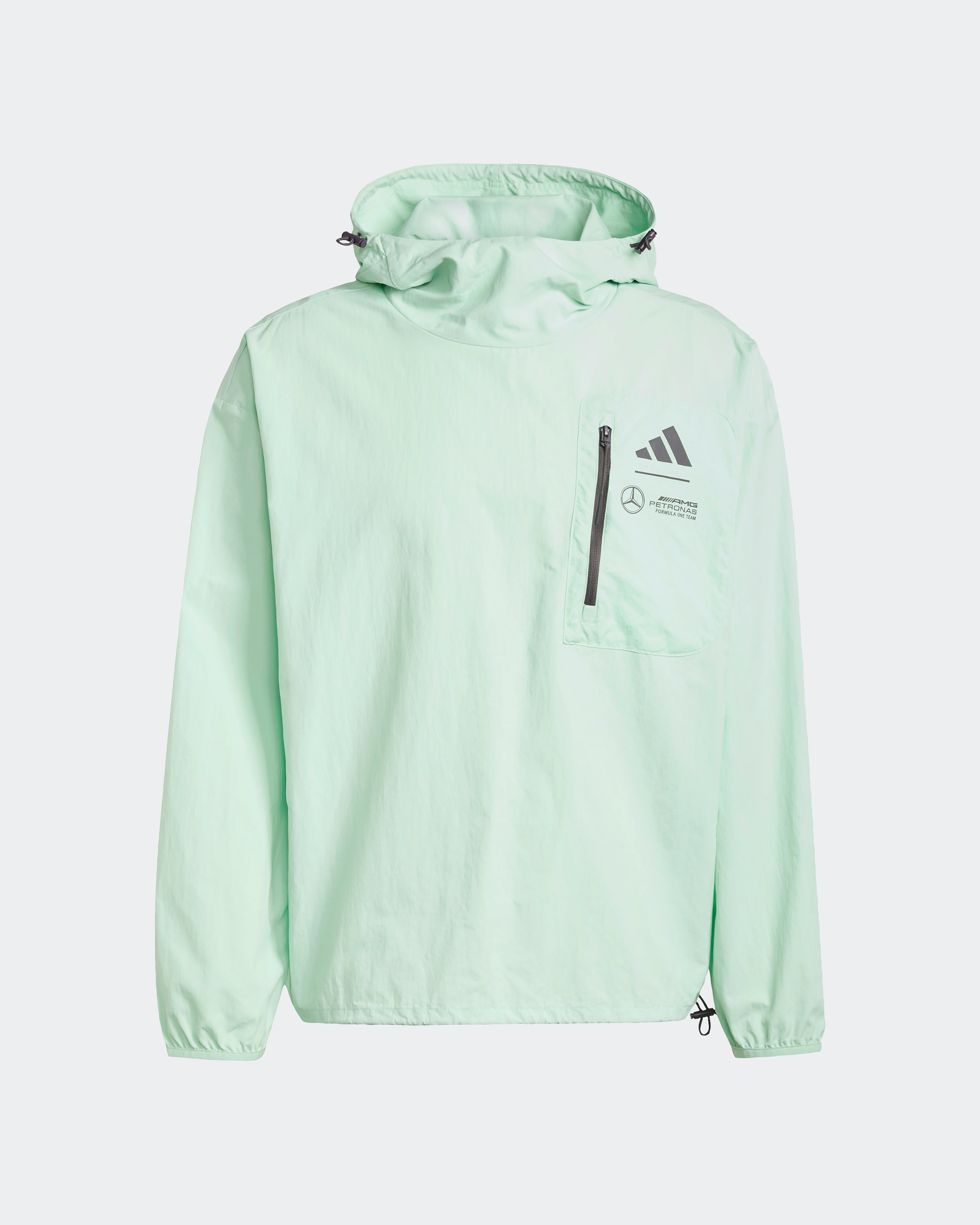 Mens Premium Woven Windbreaker Green