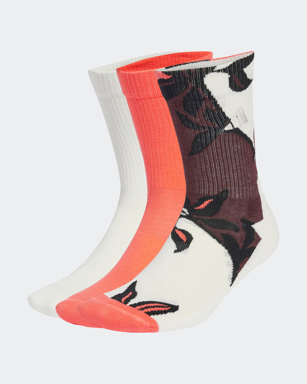 3 Pack Miami Socks Floral