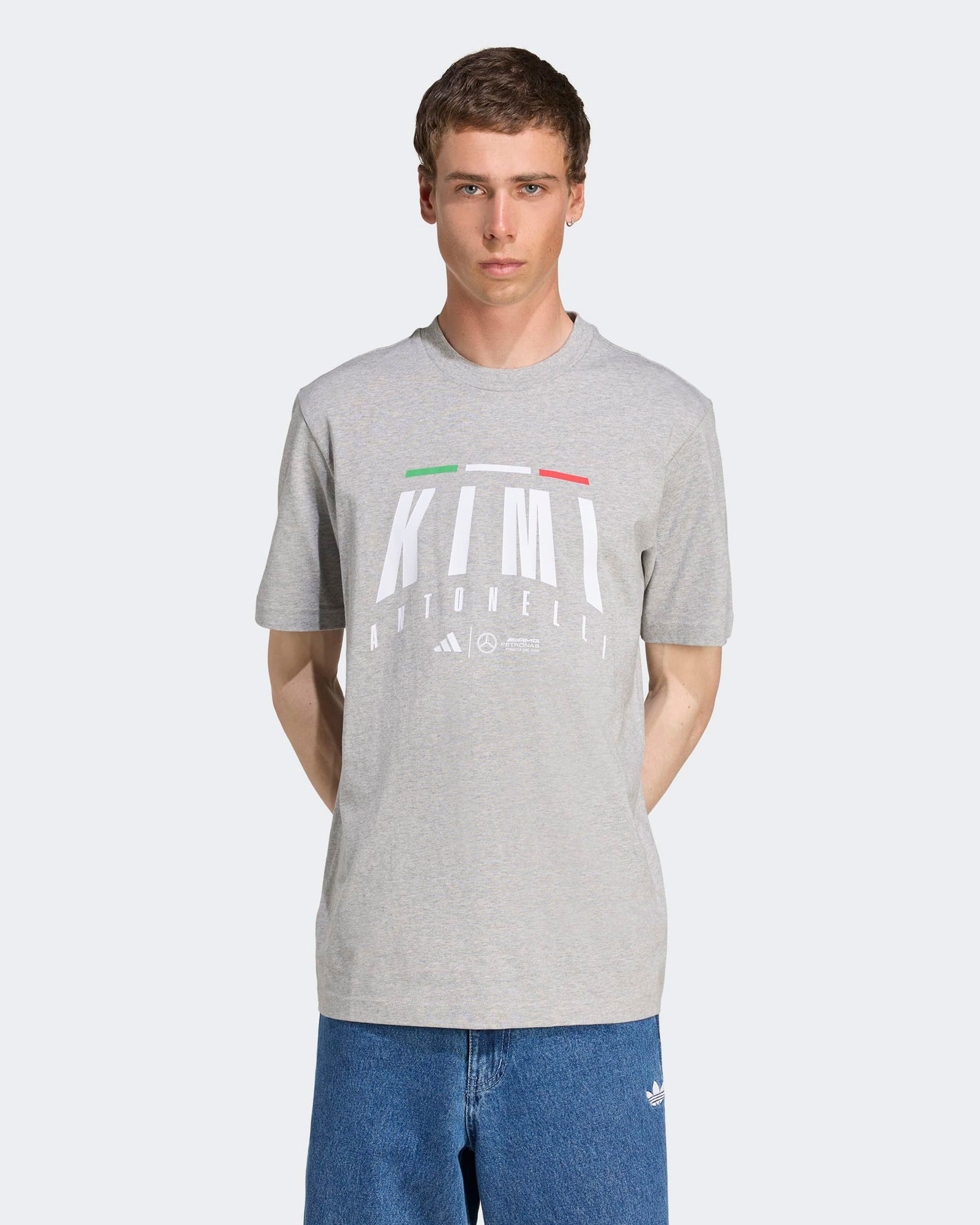 Mens Kimi Antonelli T-shirt Grey