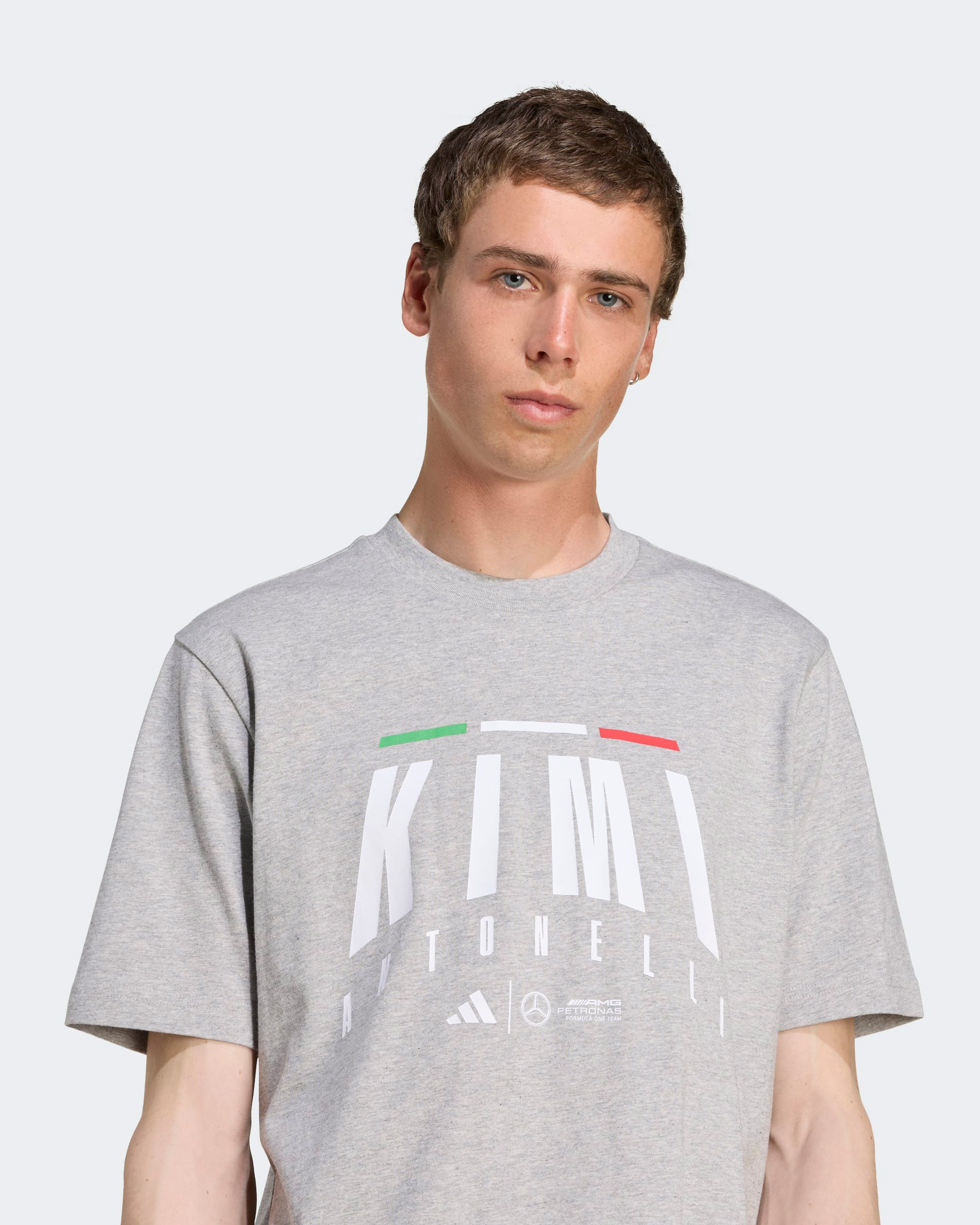 Mens Kimi Antonelli T-shirt Grey