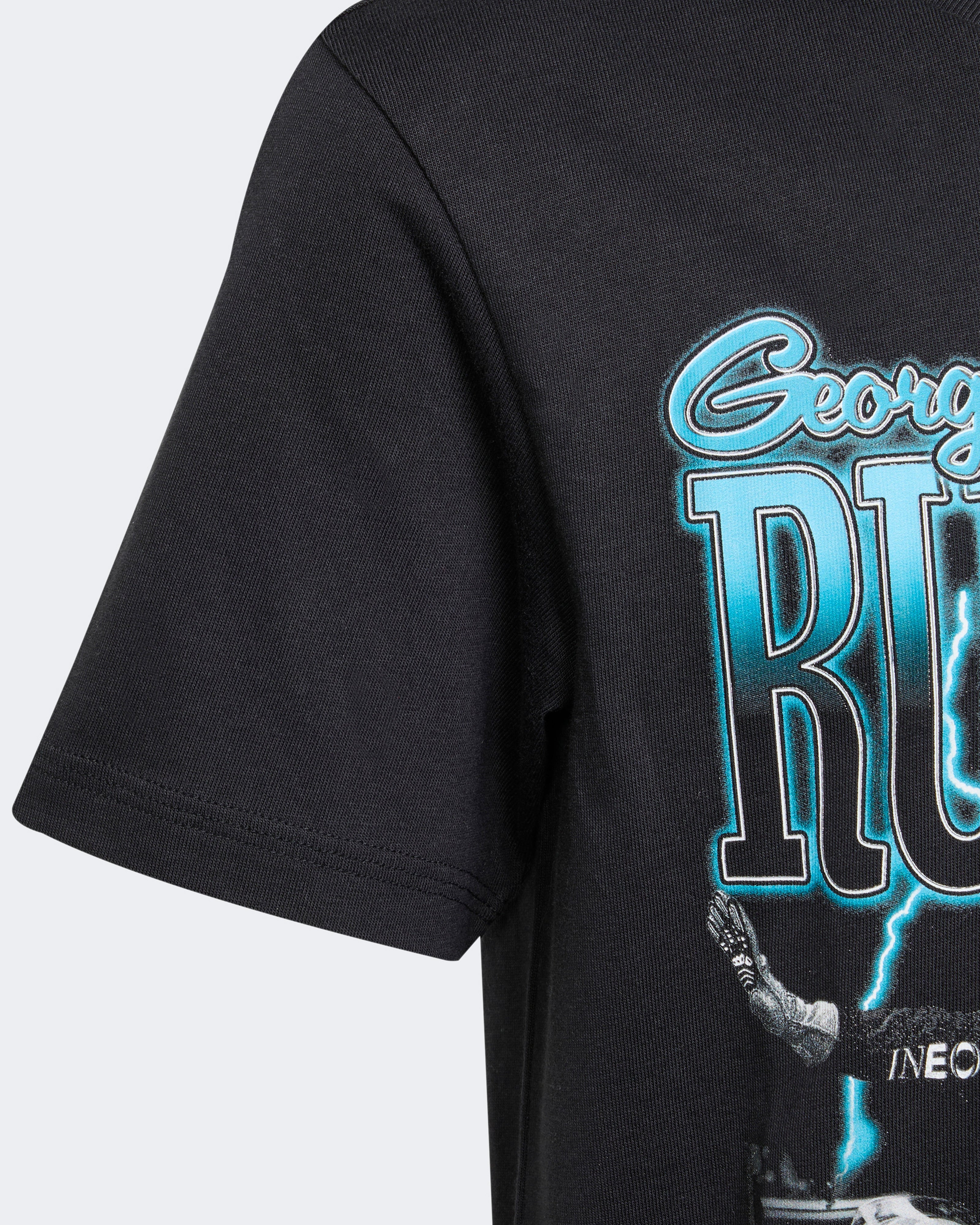 Kids George Russell Graphic T-shirt Black