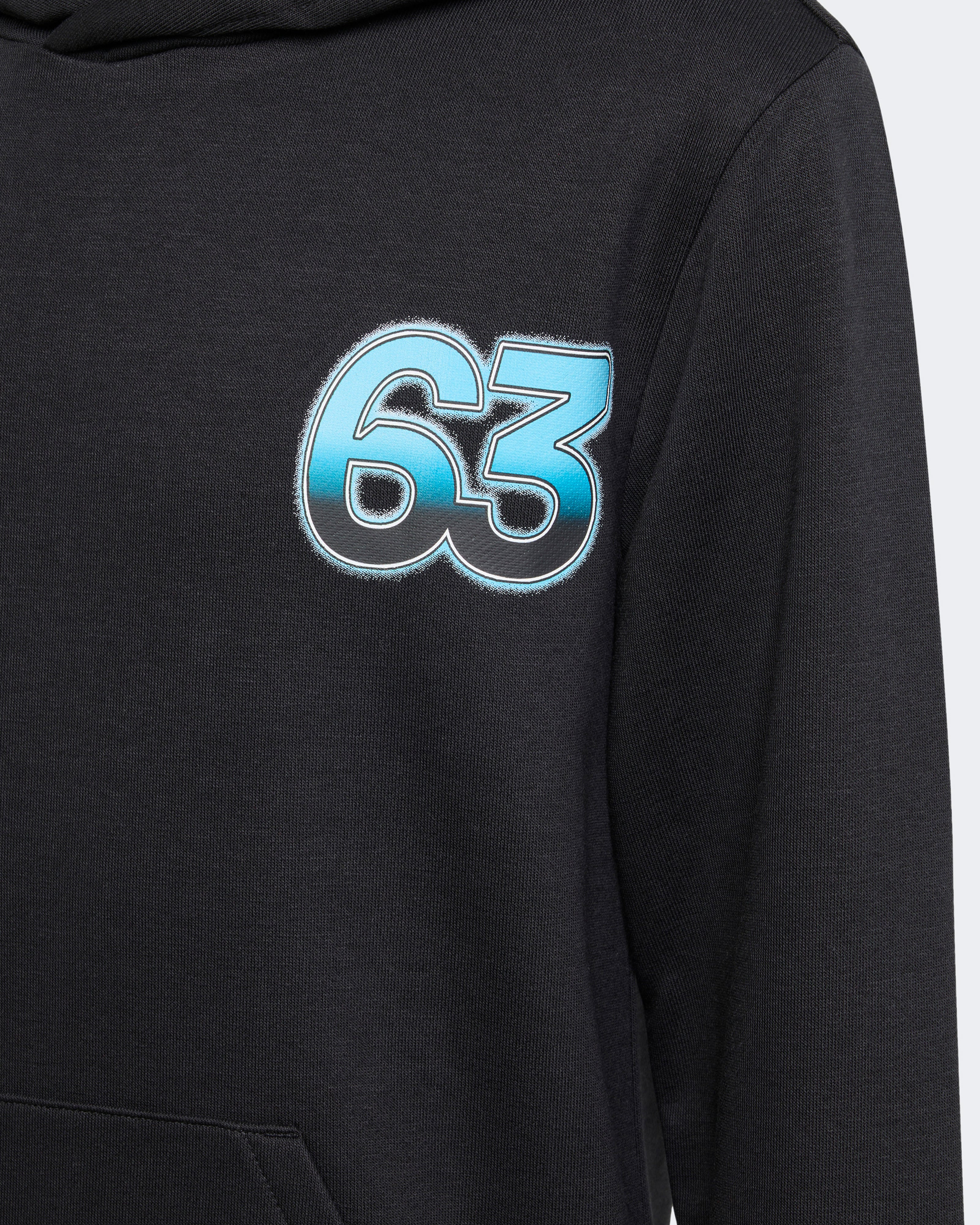 Kids George Russell Graphic Hoody Black