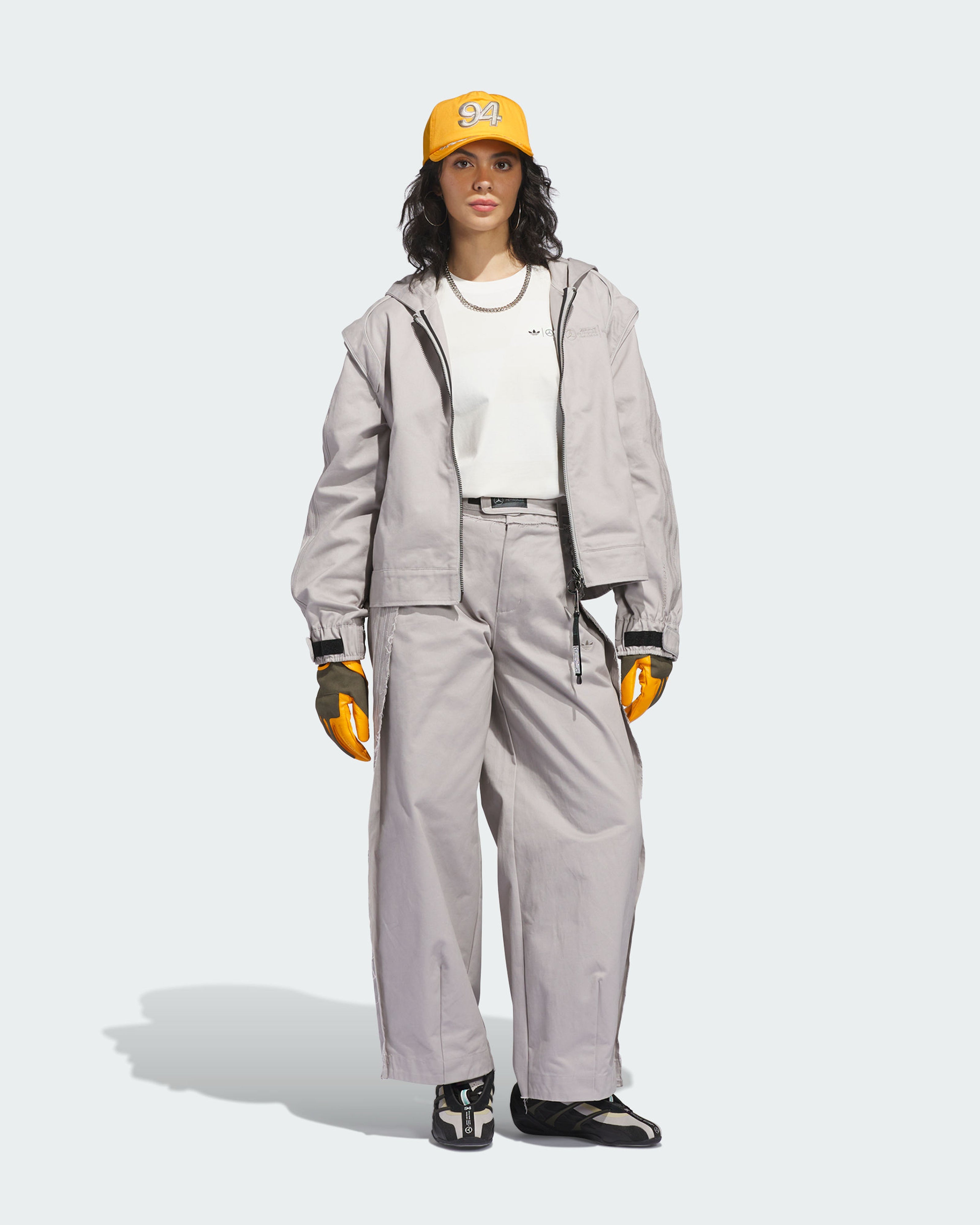 adidas para Bad Bunny x Mercedes-AMG F1 Race Pant Grey