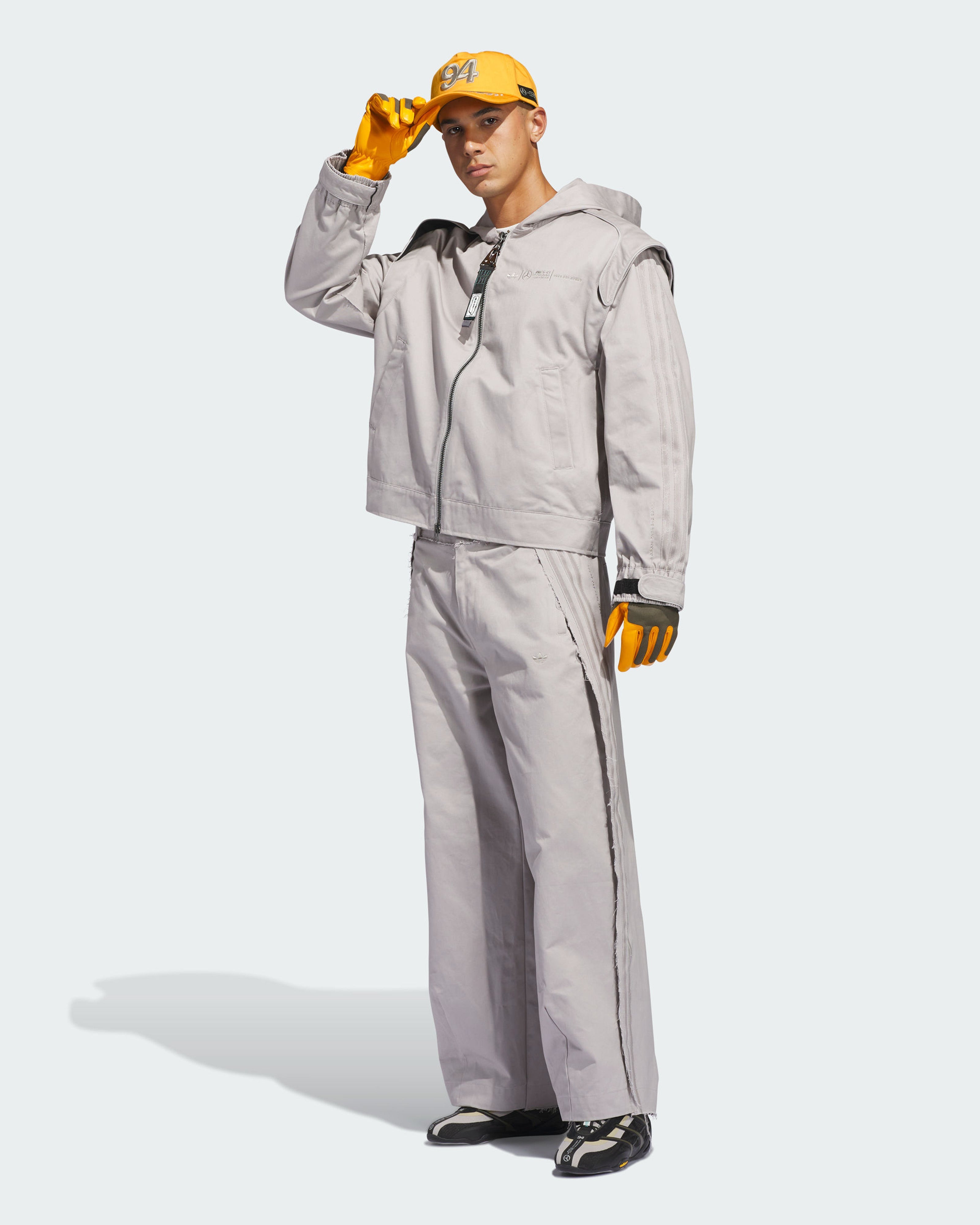 adidas para Bad Bunny x Mercedes-AMG F1 Race Pant Grey